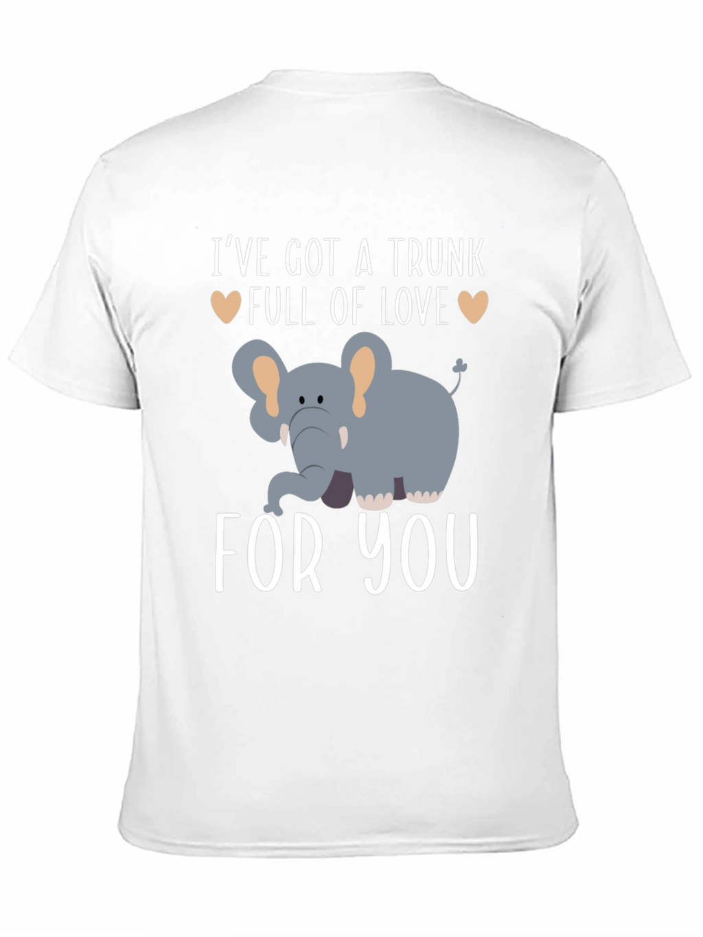 Elephant Trunk Full of Love Graphic T-Shirt