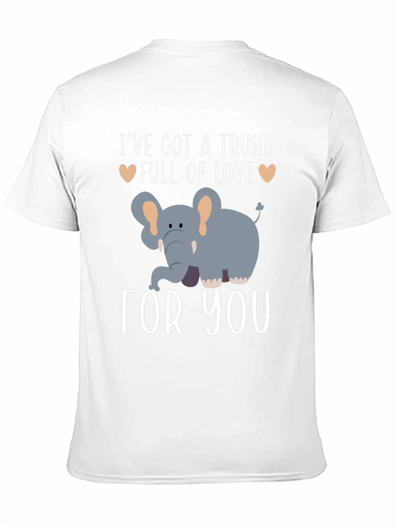 Elephant Trunk Full of Love Graphic T-Shirt