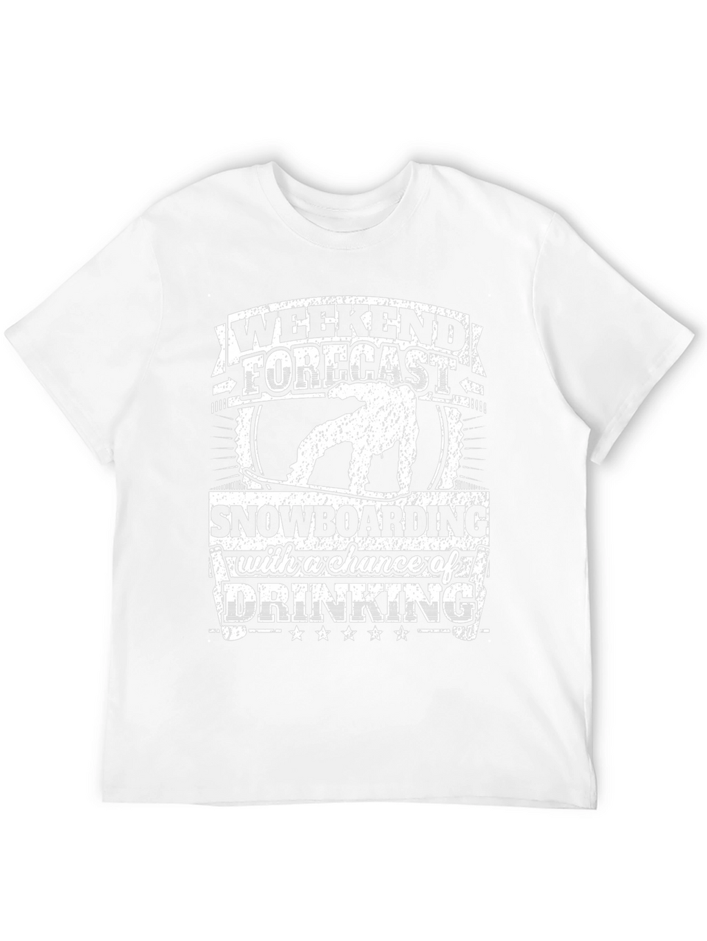 Snowboarding & Drinking Tee