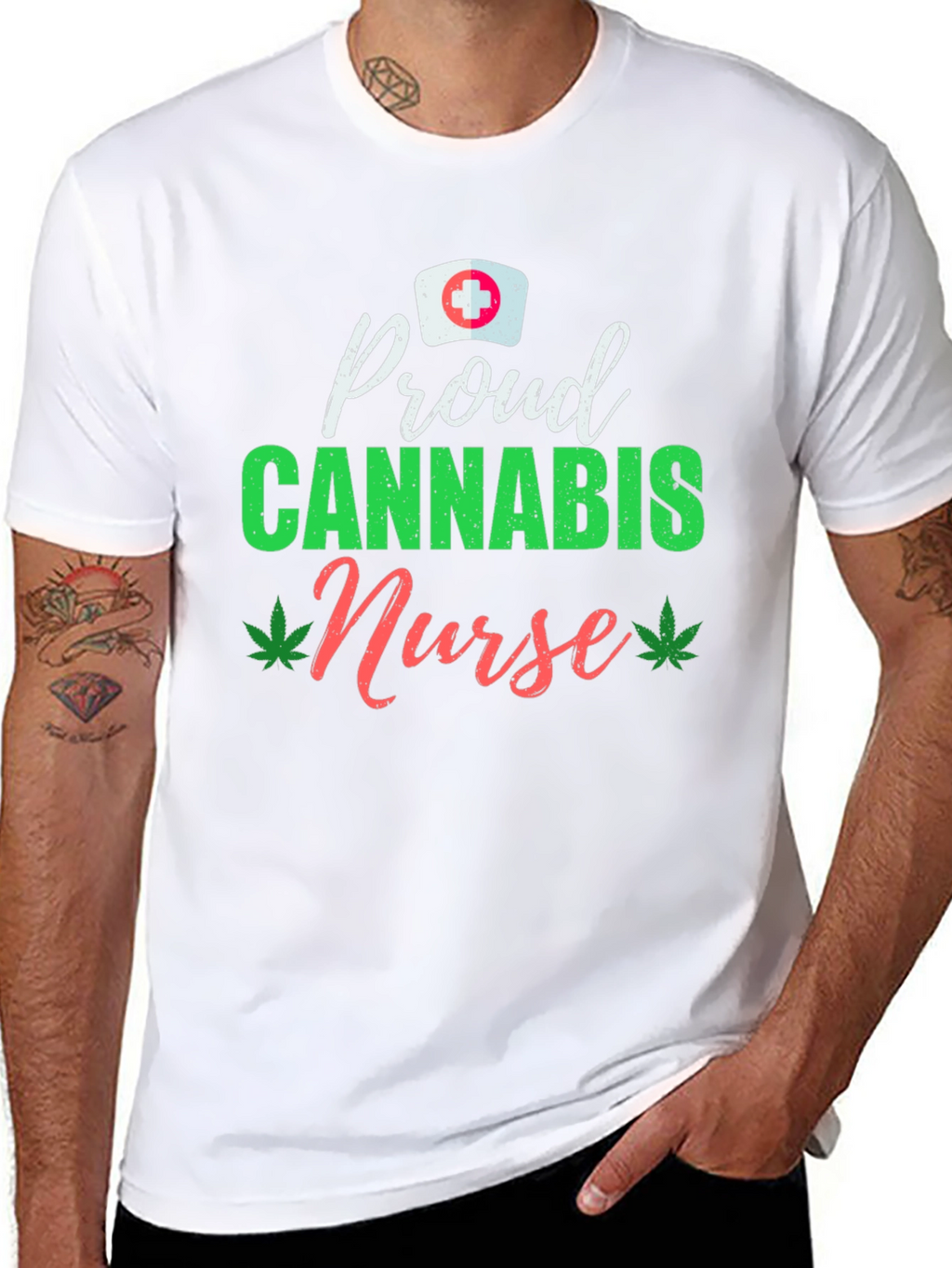 Proud Cannabis Nurse T-Shirt