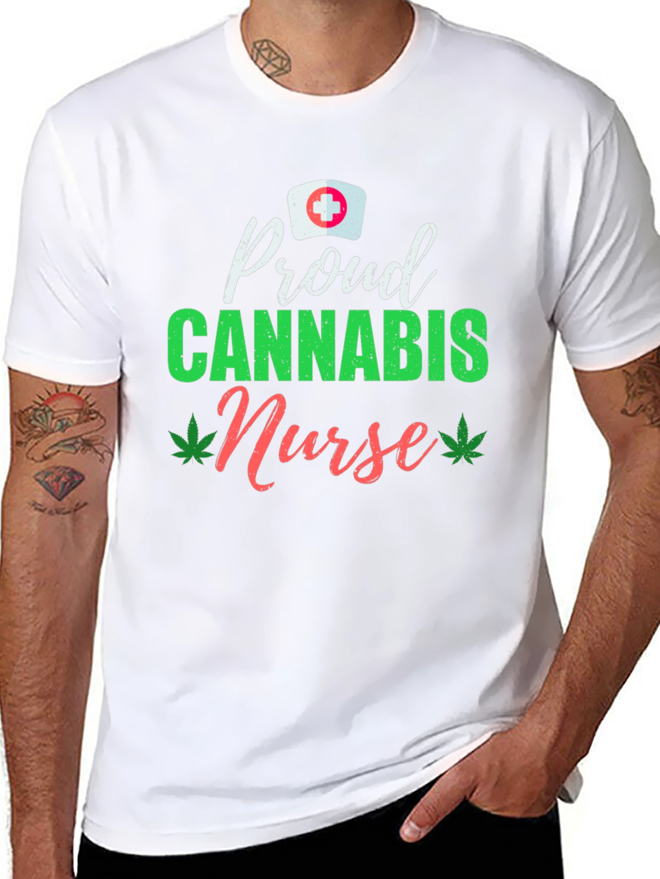 Proud Cannabis Nurse T-Shirt