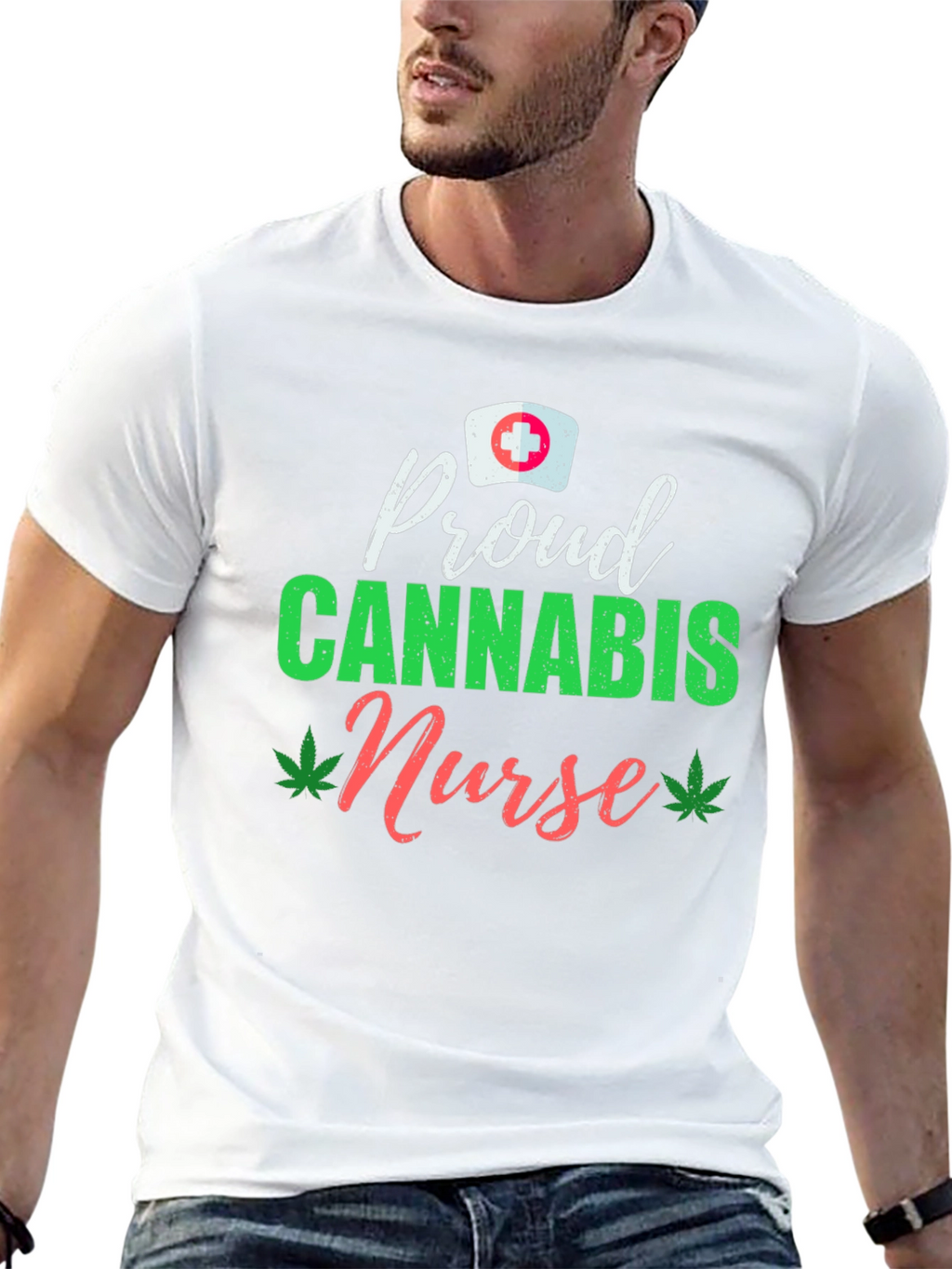 Proud Cannabis Nurse T-Shirt