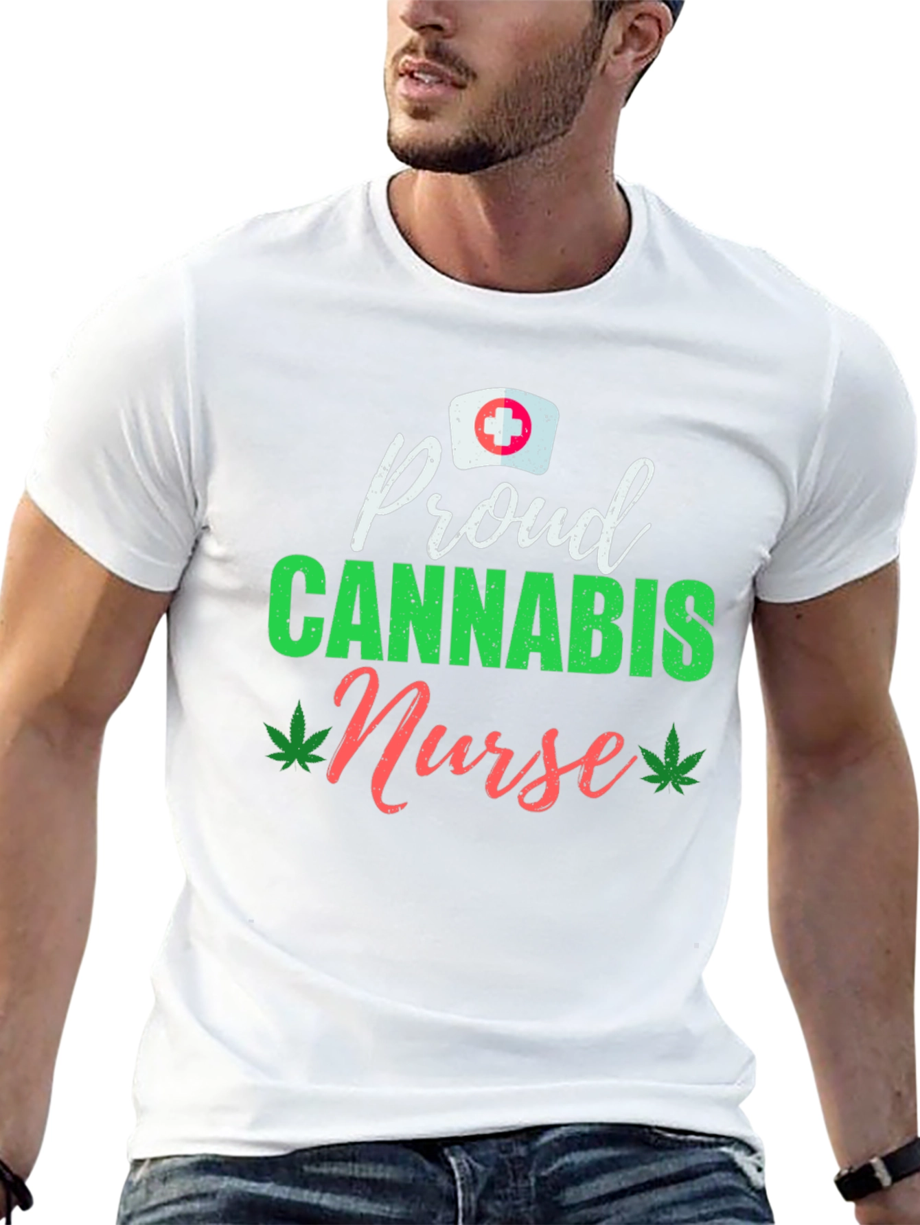 Proud Cannabis Nurse T-Shirt