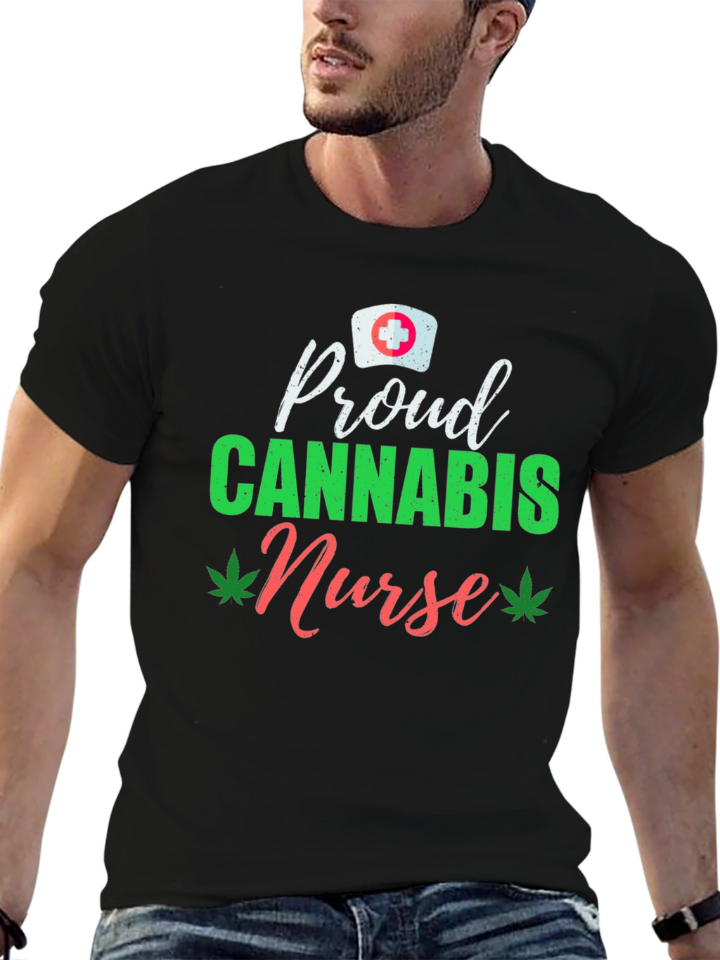 Proud Cannabis Nurse T-Shirt