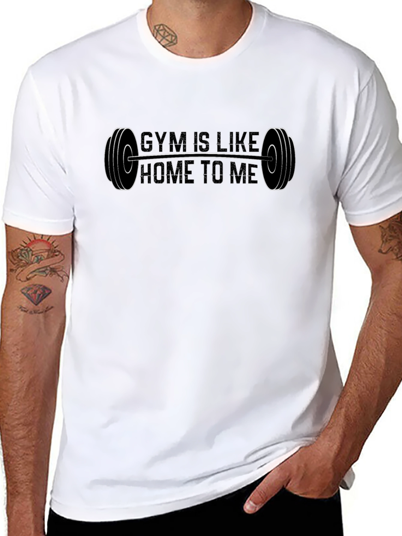 Gym Is Like Home To Me T-Shirt