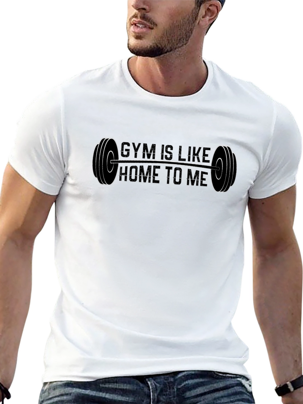 Gym Is Like Home To Me T-Shirt