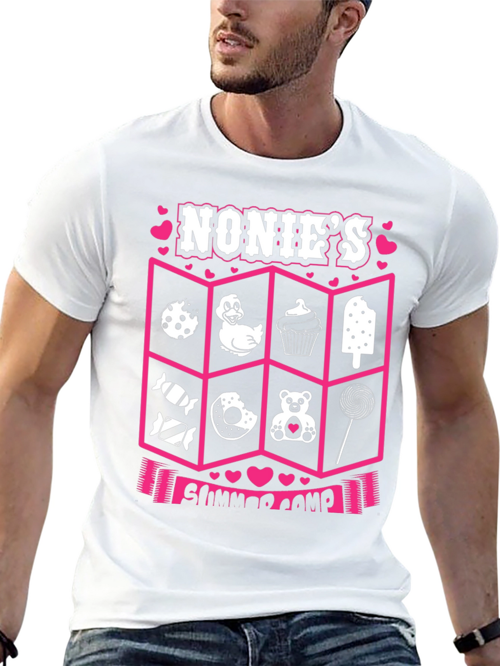 Nonies Summer Camp Graphic T-Shirt