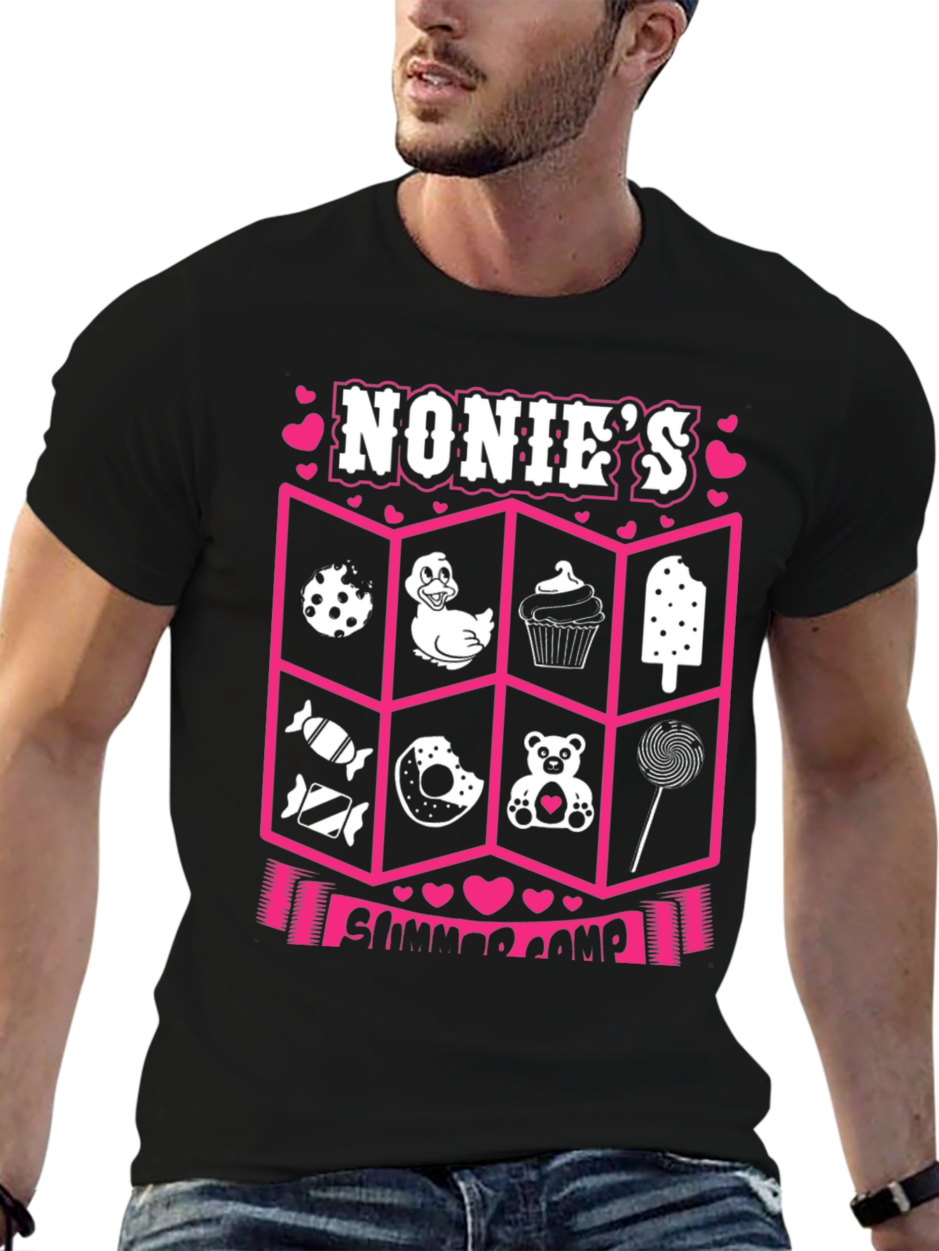 Nonies Summer Camp Graphic T-Shirt