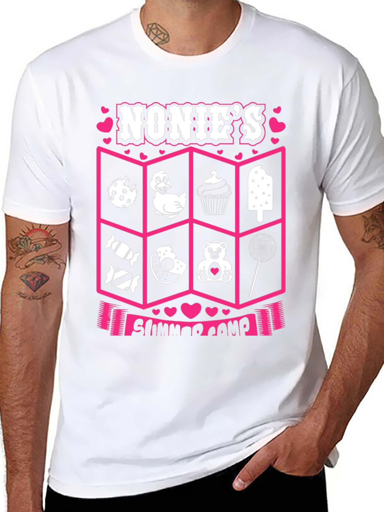 Nonies Summer Camp Graphic T-Shirt