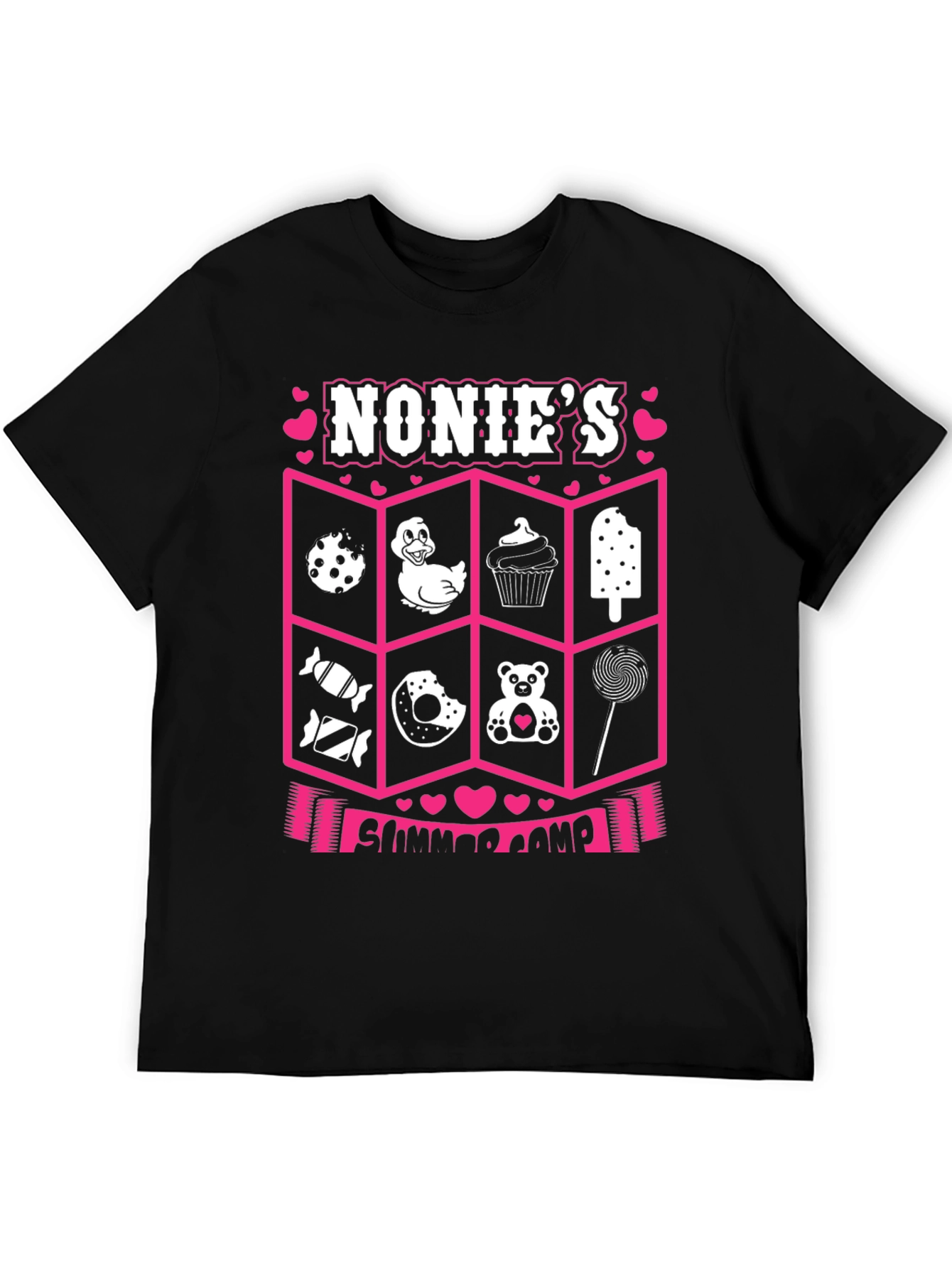 Nonies Summer Camp Graphic T-Shirt