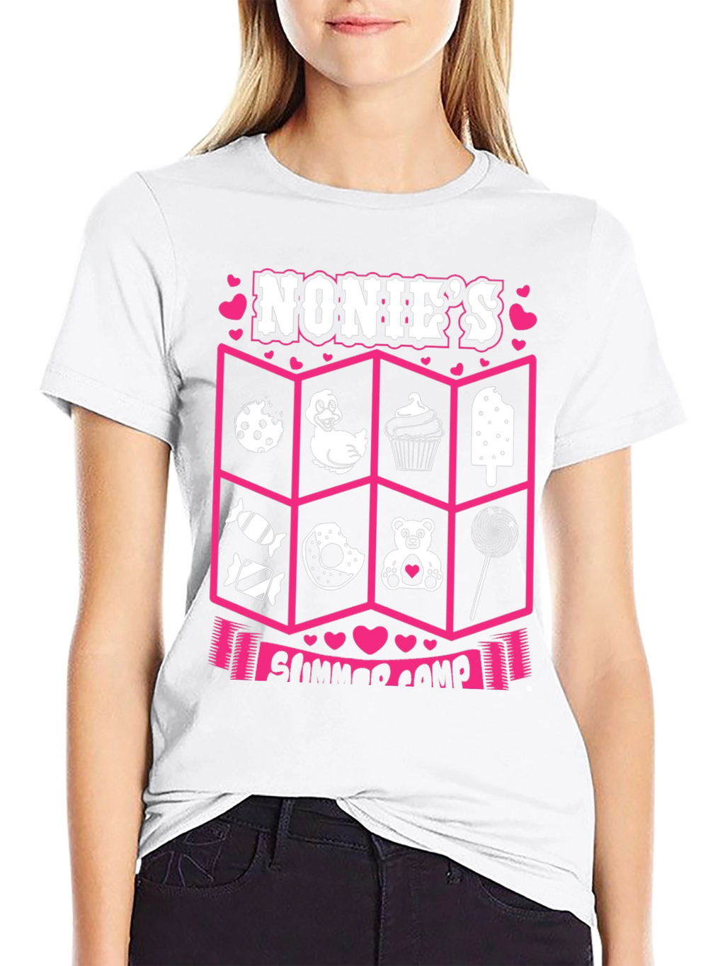 Nonies Summer Camp Graphic T-Shirt