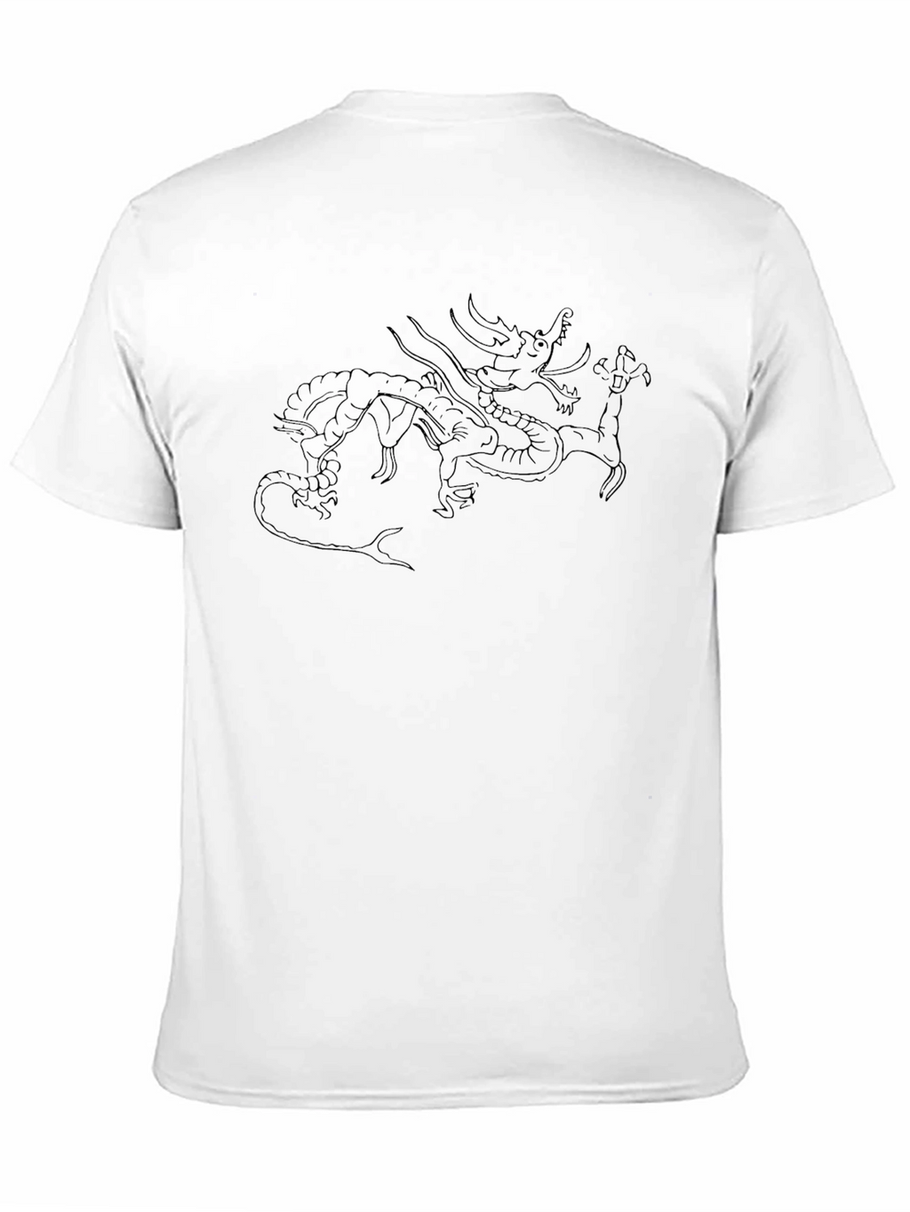 Dragon Graphic Black T-Shirt - Mens