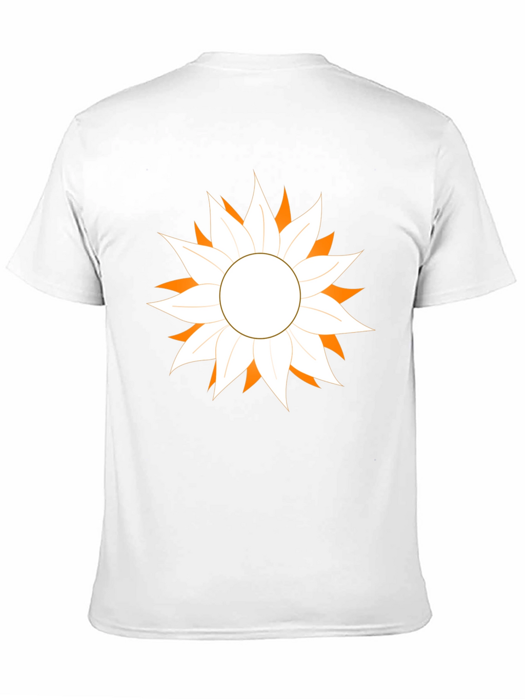 Stylish Black T-Shirt with Floral Graphic Design