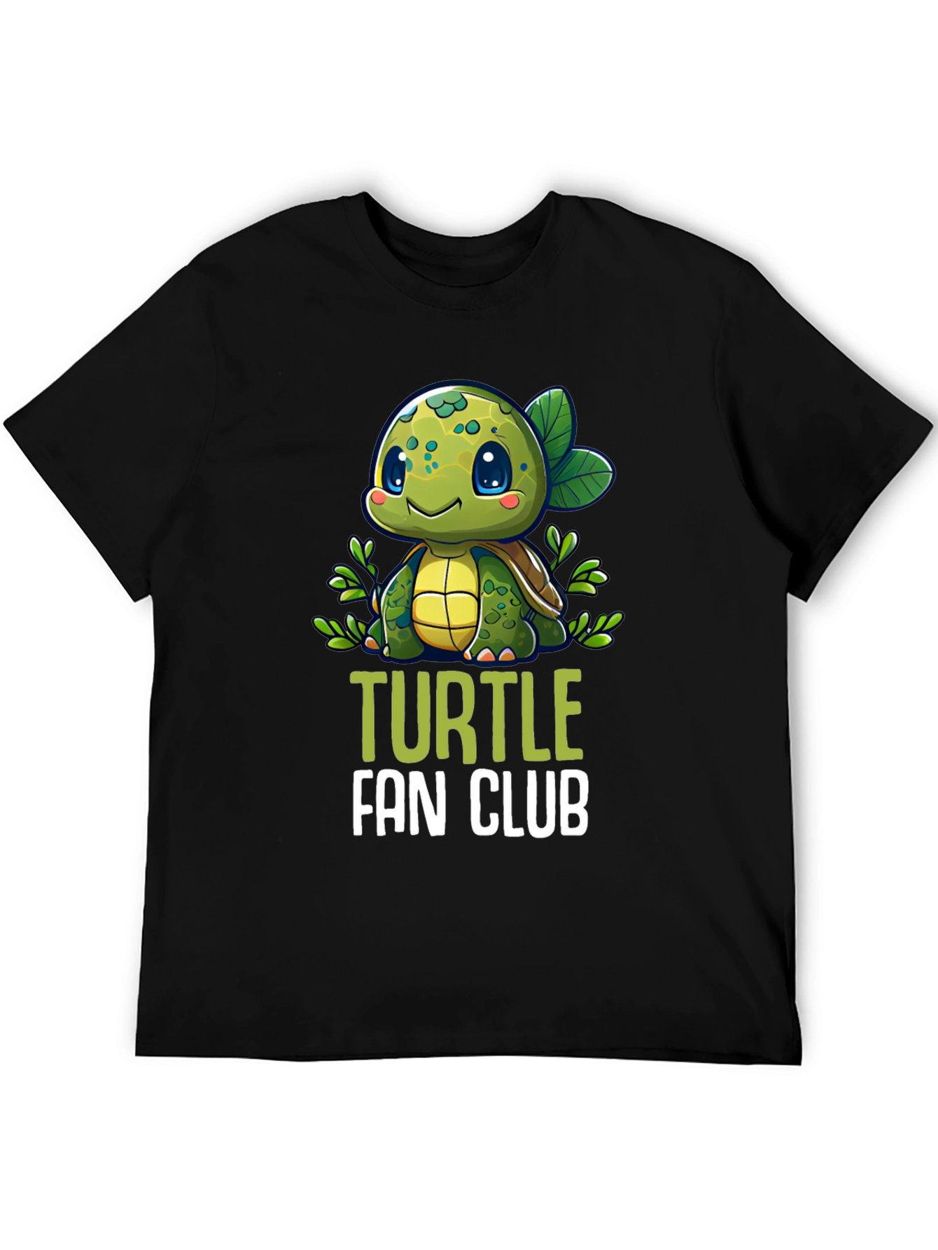 Turtle Fan Club Graphic Tee - Adorable Turtle Design