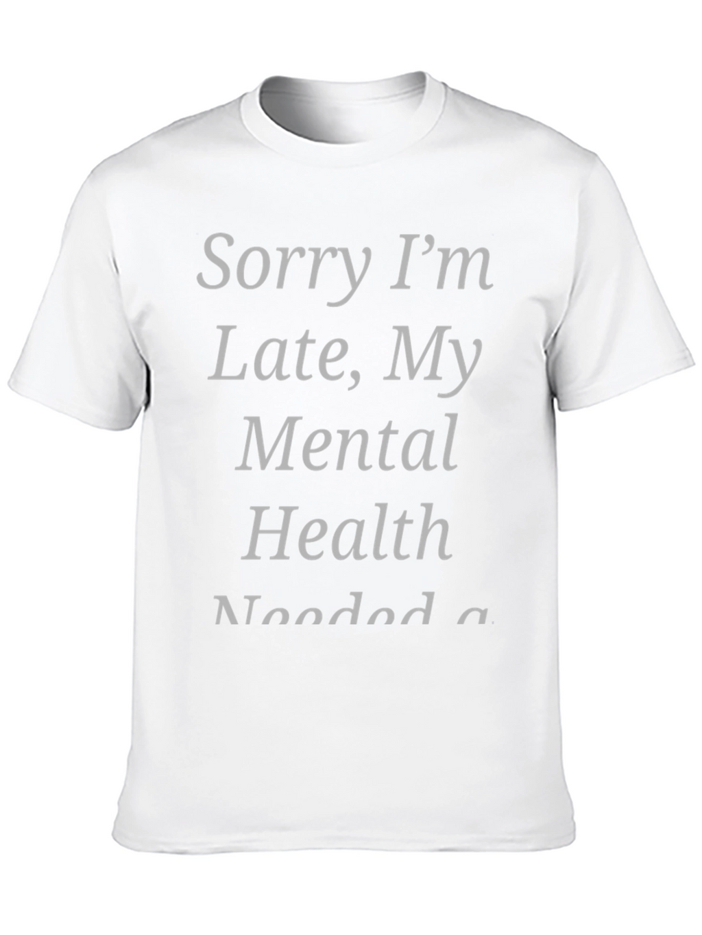 Funny Mental Health T-Shirt