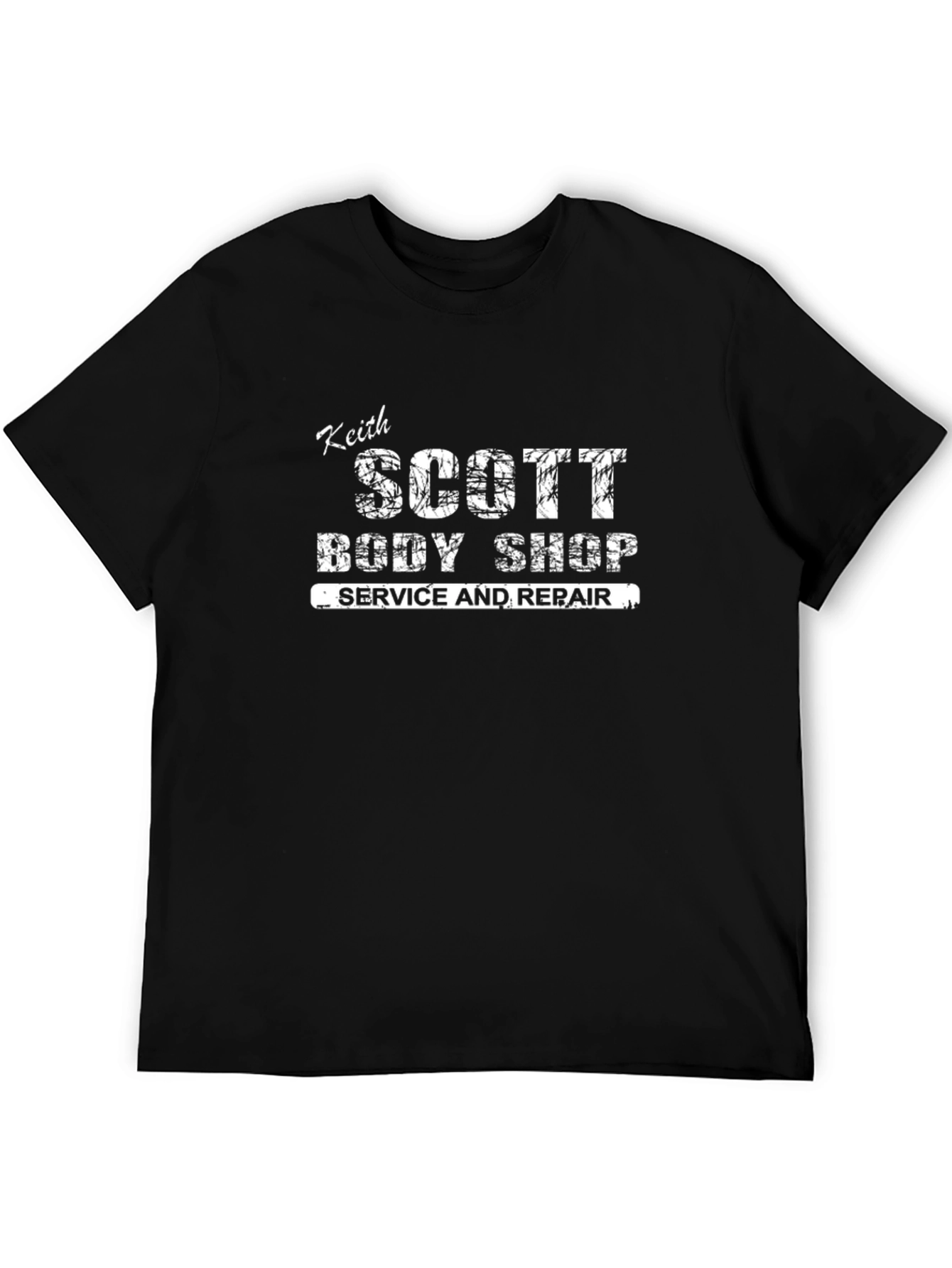 Keith Scott Body Shop Black T-Shirt