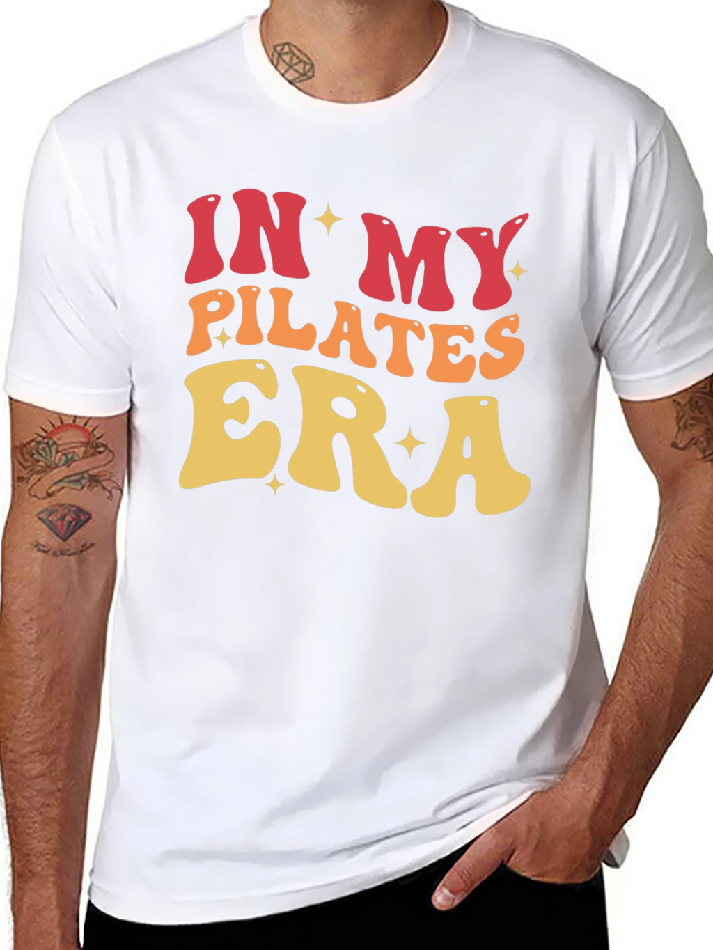 Pilates Era T-Shirt - Trendy Retro Design