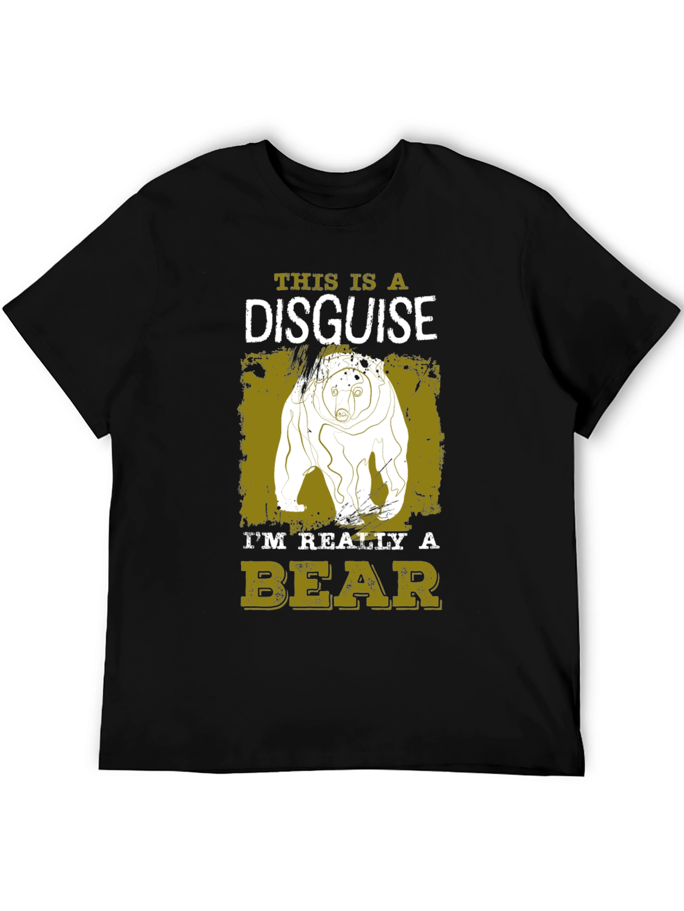 Bear Disguise T-Shirt - Funny Animal Tee