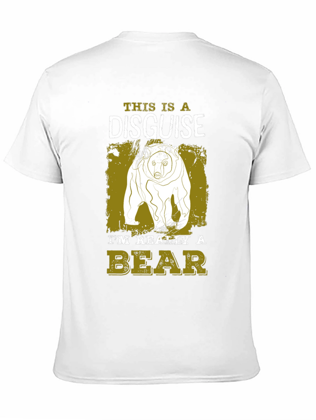 Bear Disguise T-Shirt - Funny Animal Tee