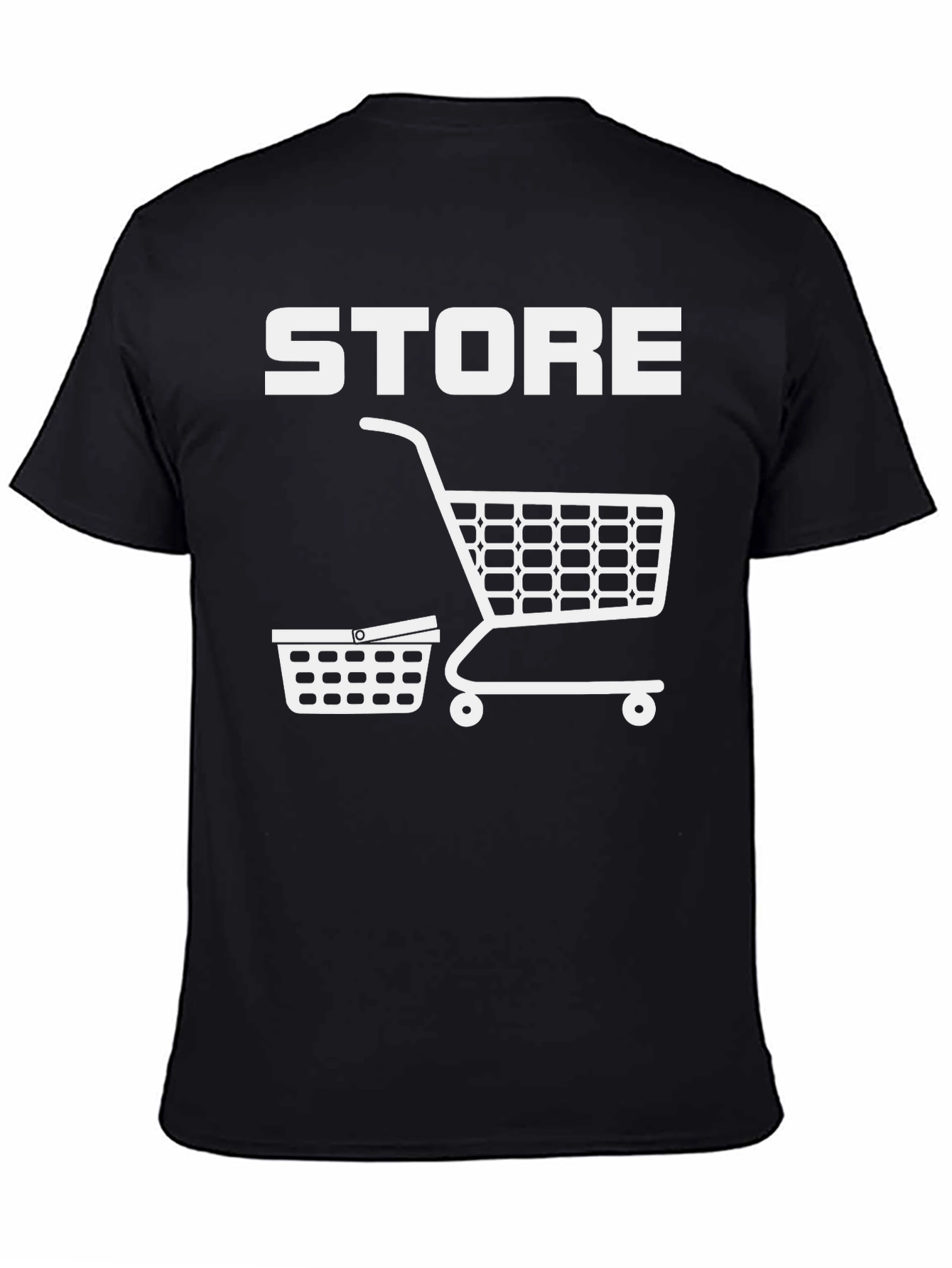 Store T-Shirt: Shopping Cart Graphic Tee