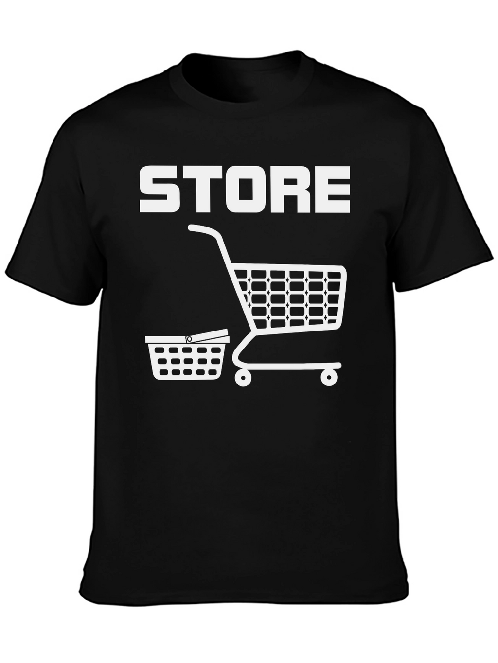 Store T-Shirt: Shopping Cart Graphic Tee