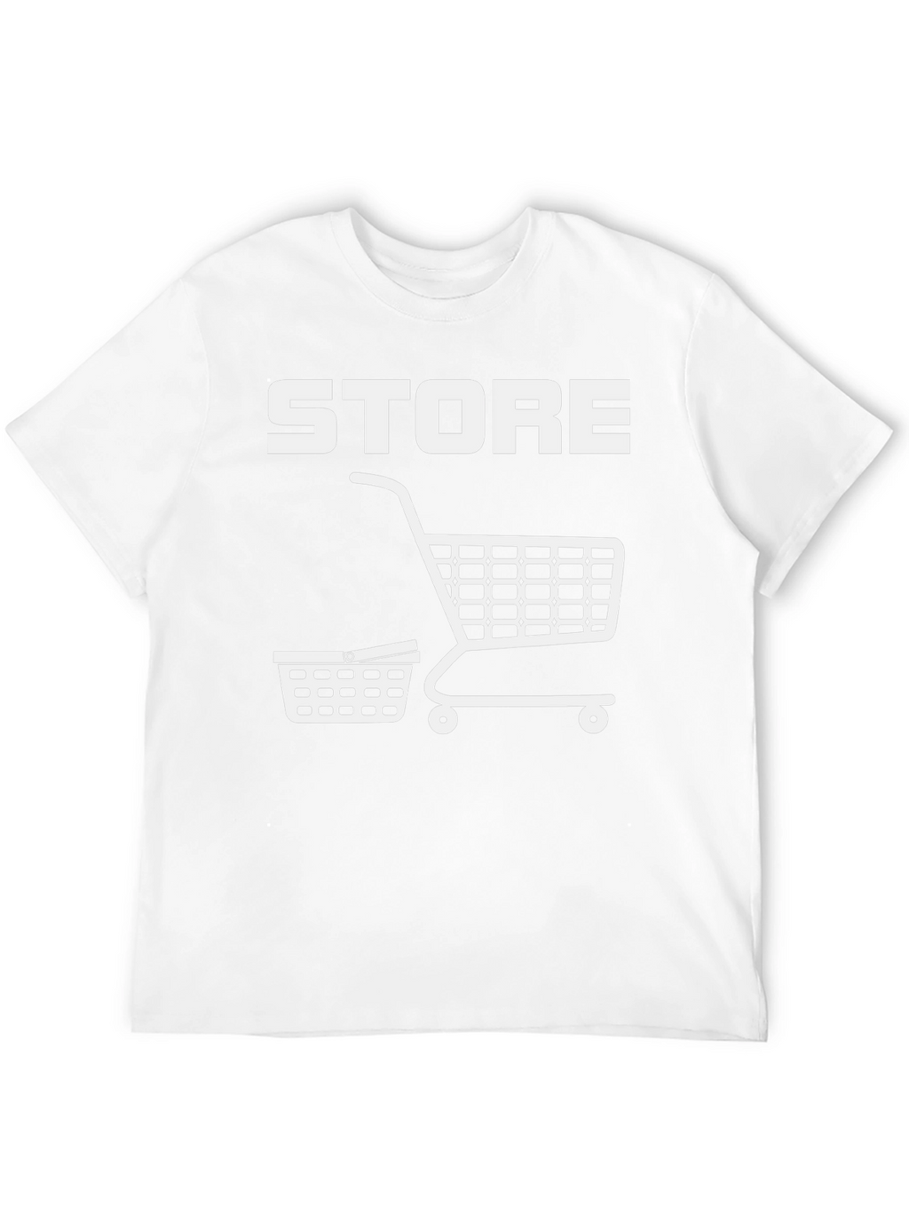 Store T-Shirt: Shopping Cart Graphic Tee