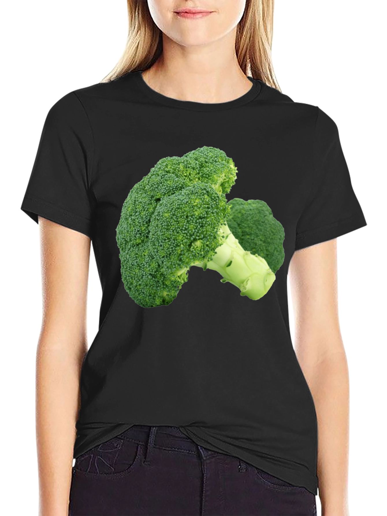 Broccoli Graphic T-Shirt - Quirky Food Tee