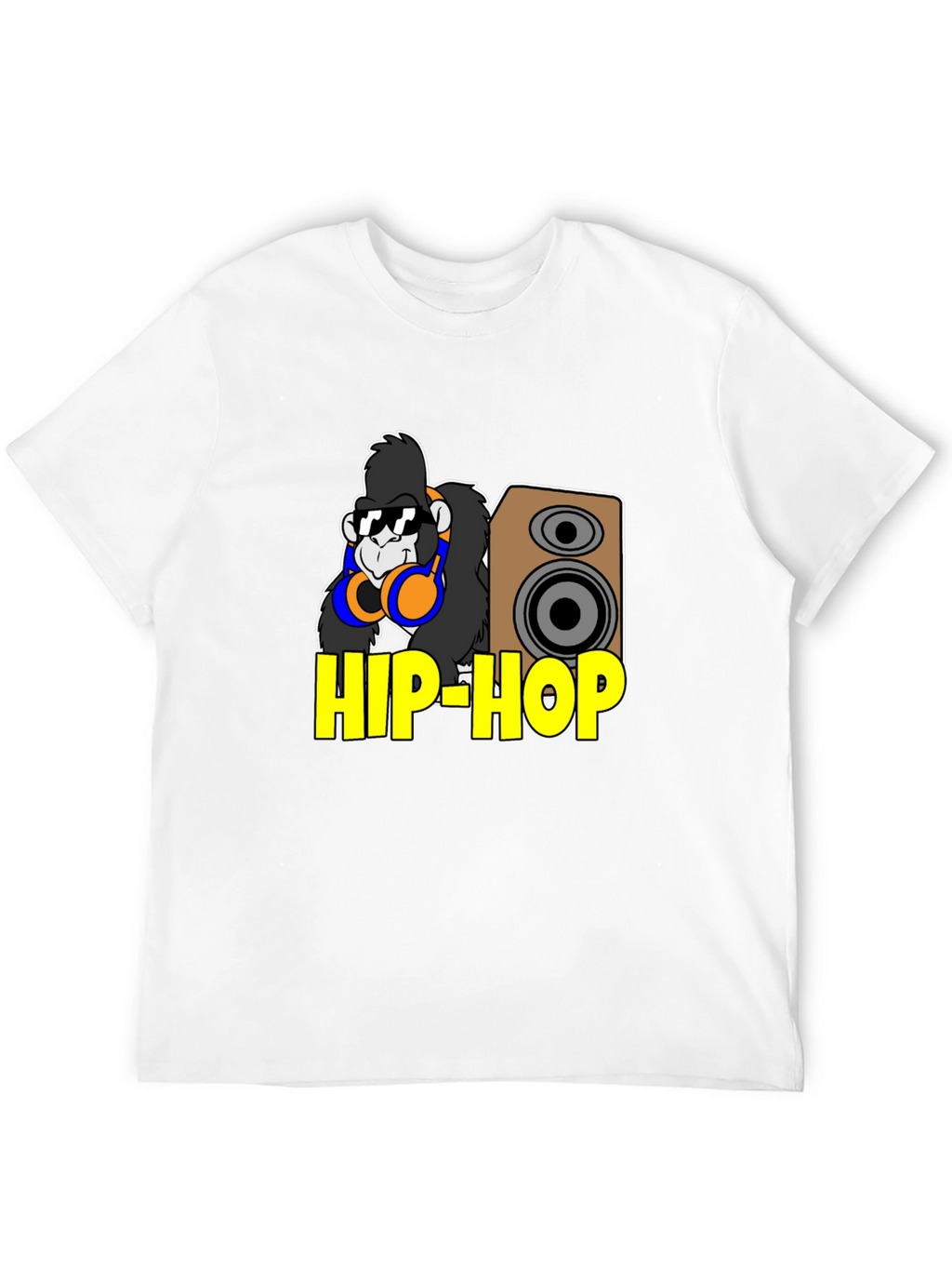 Hip-Hop Gorilla T-Shirt - Cool Cartoon Style