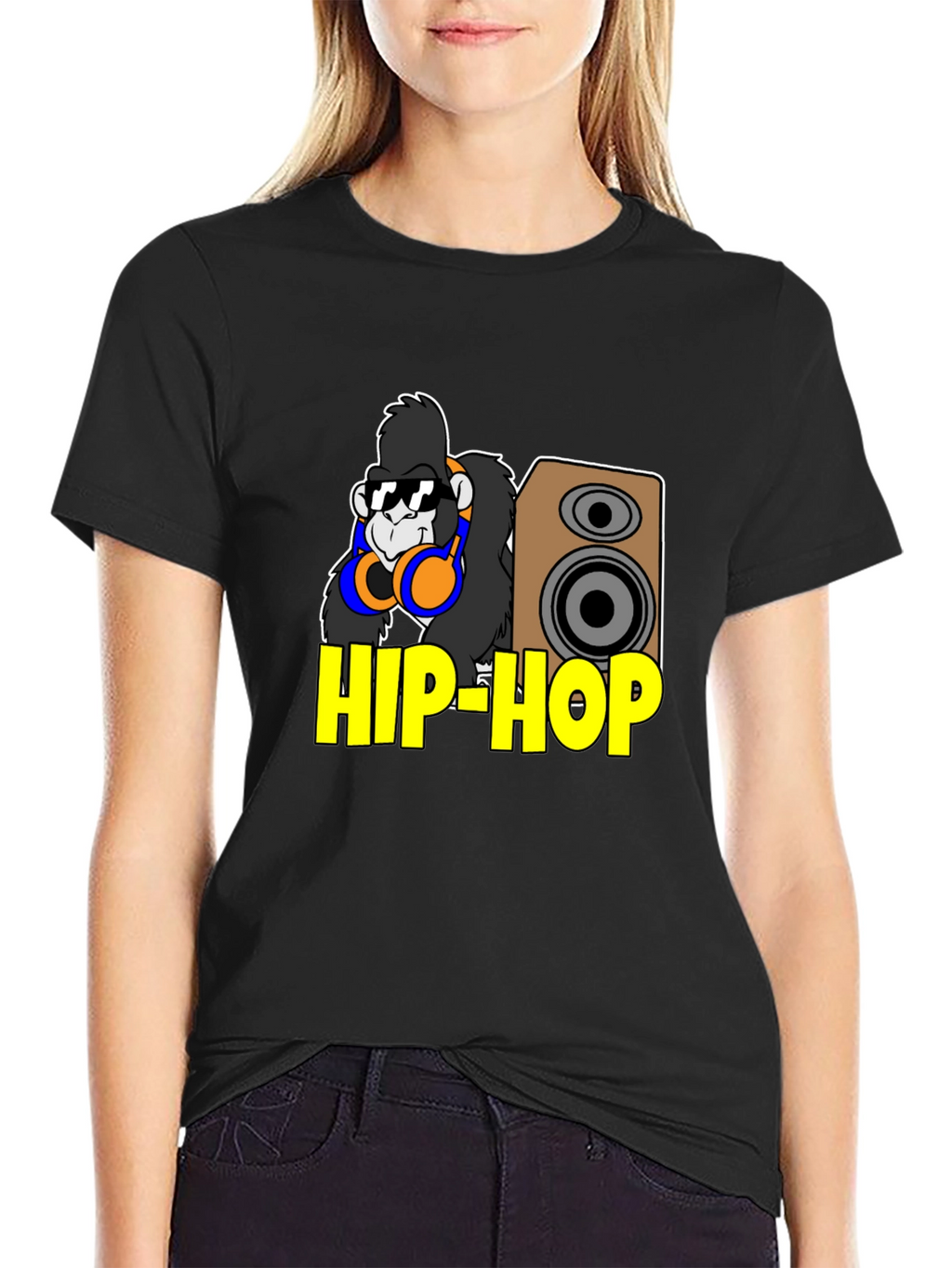 Hip-Hop Gorilla T-Shirt - Cool Cartoon Style