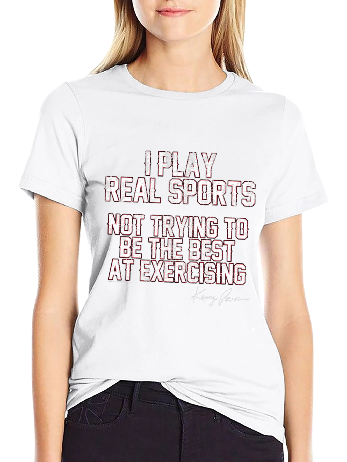 I Play Real Sports T-Shirt
