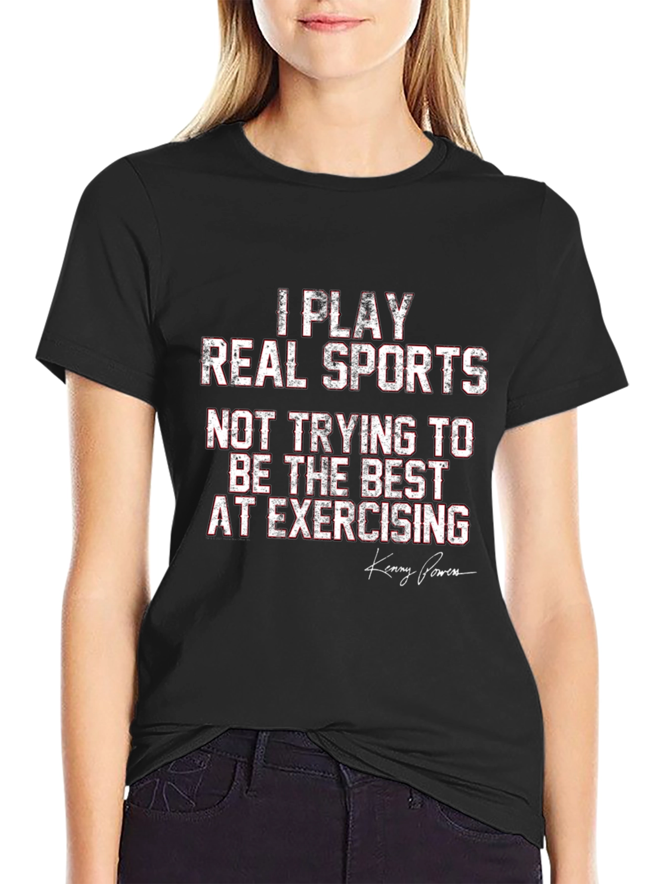 I Play Real Sports T-Shirt