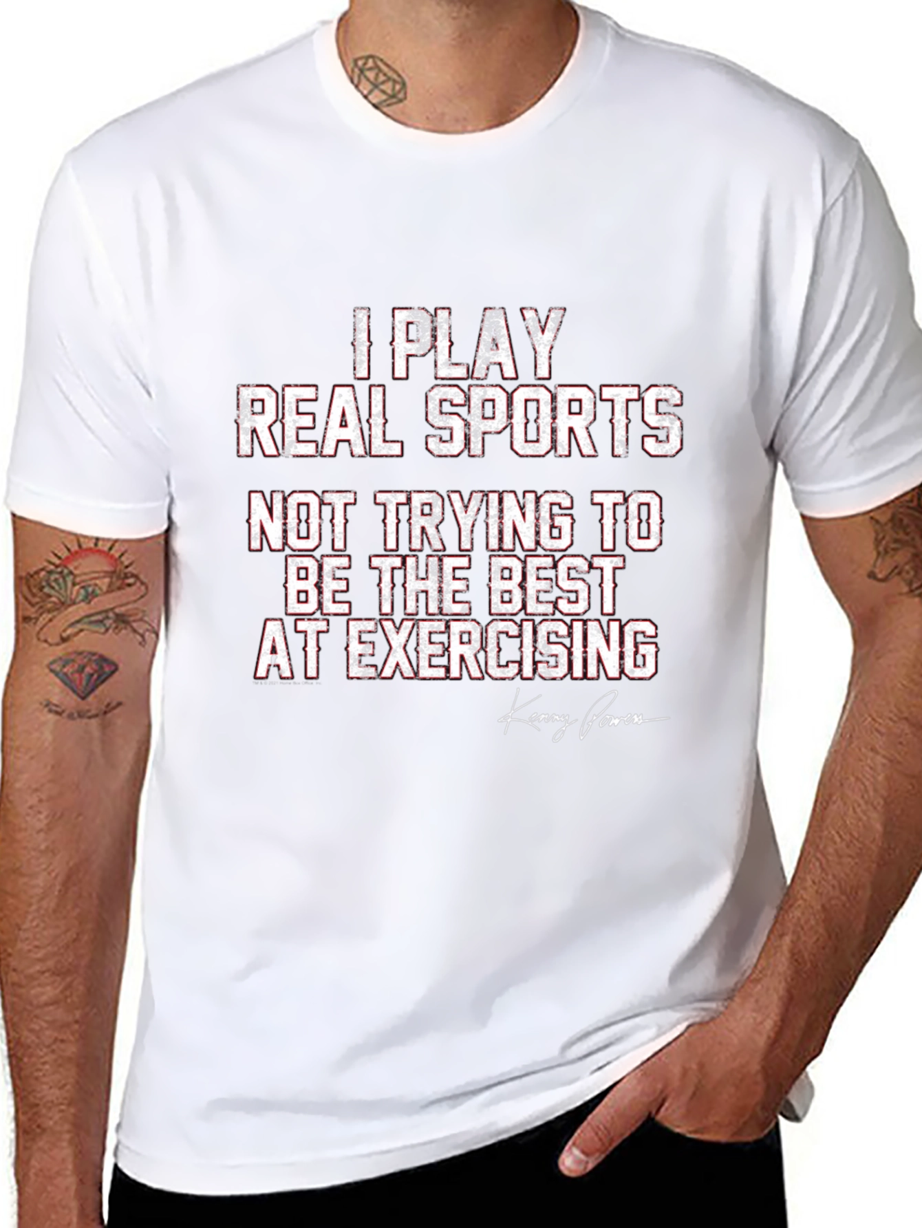 I Play Real Sports T-Shirt