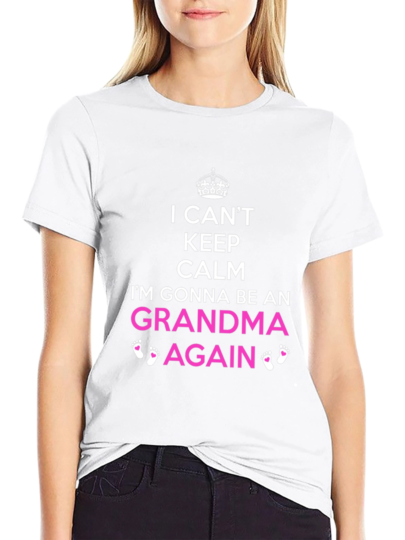 I Cant Keep Calm Grandma Again T-Shirt