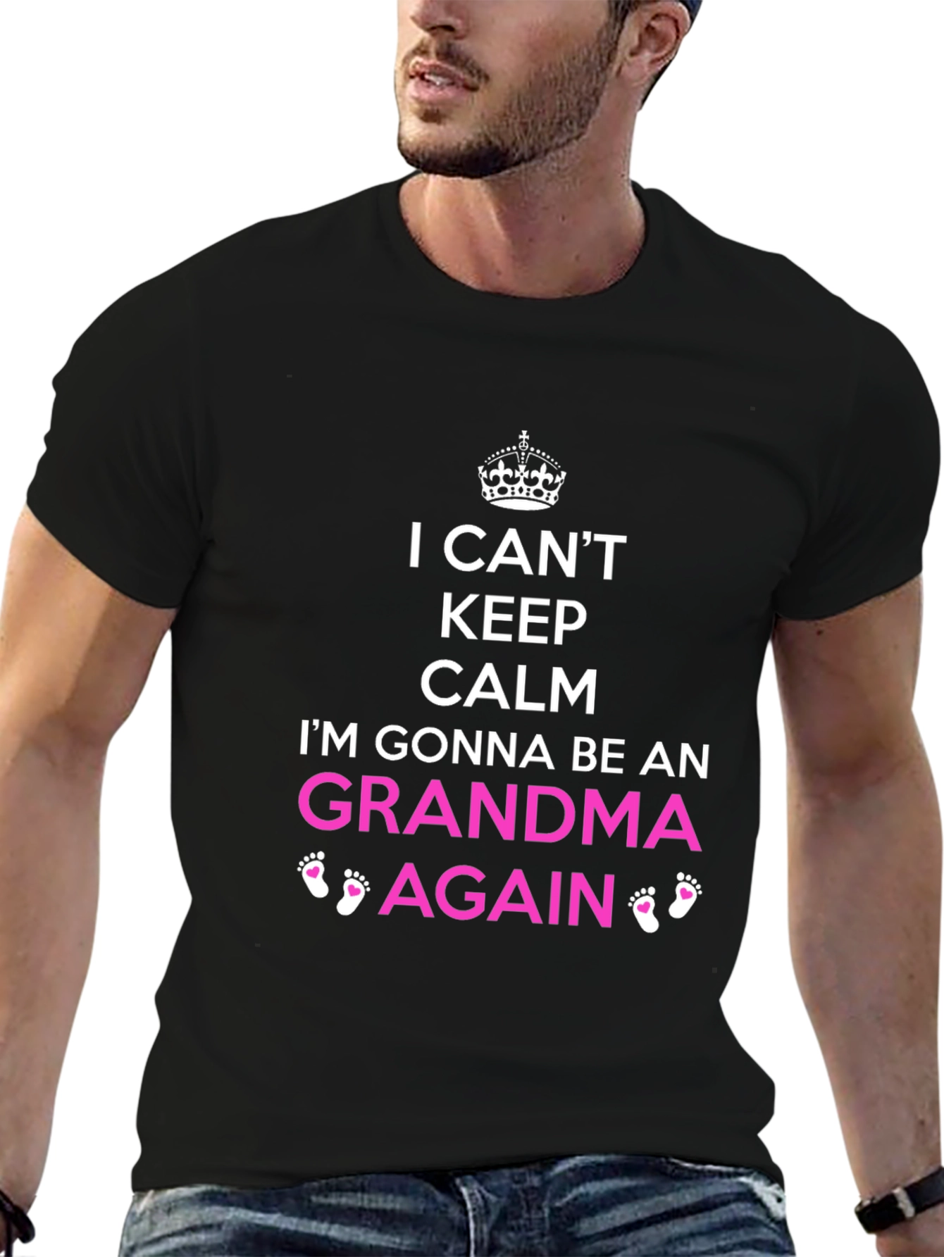 I Cant Keep Calm Grandma Again T-Shirt
