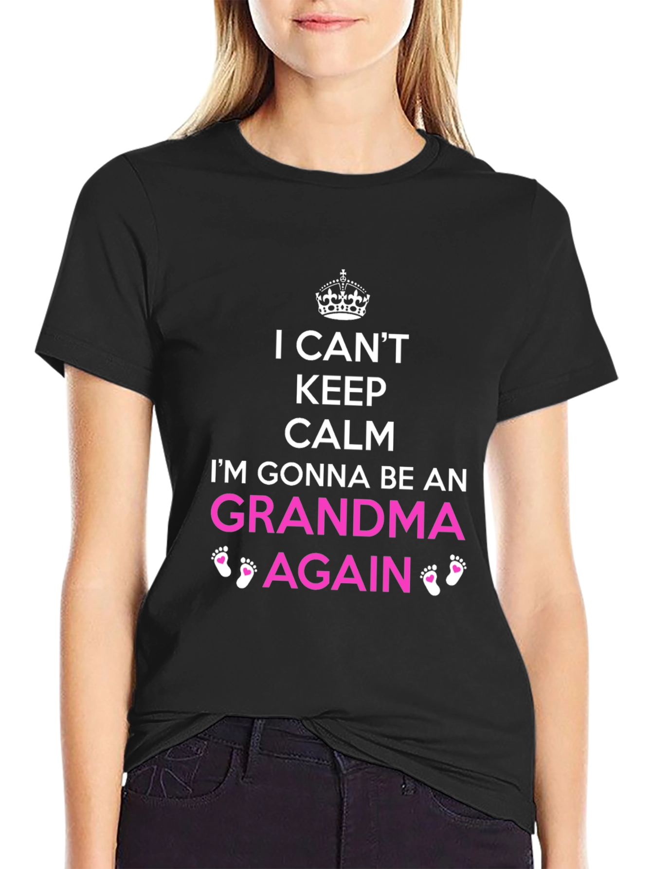 I Cant Keep Calm Grandma Again T-Shirt