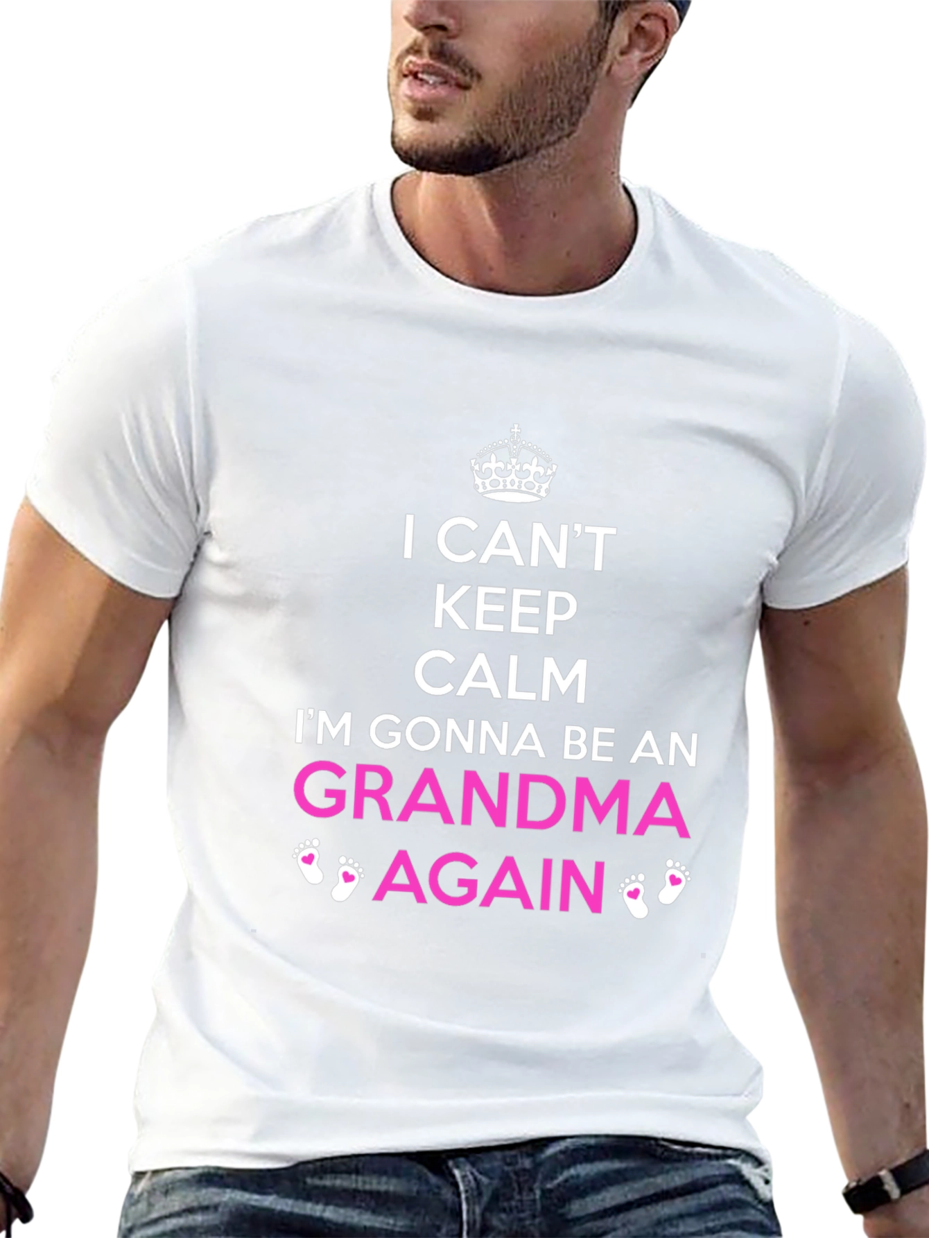 I Cant Keep Calm Grandma Again T-Shirt