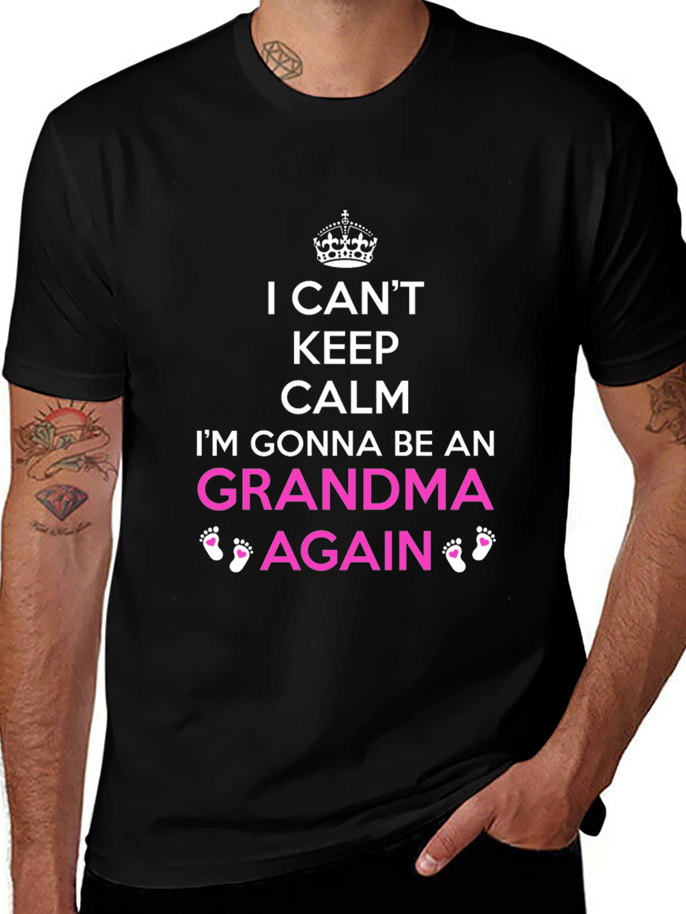 I Cant Keep Calm Grandma Again T-Shirt