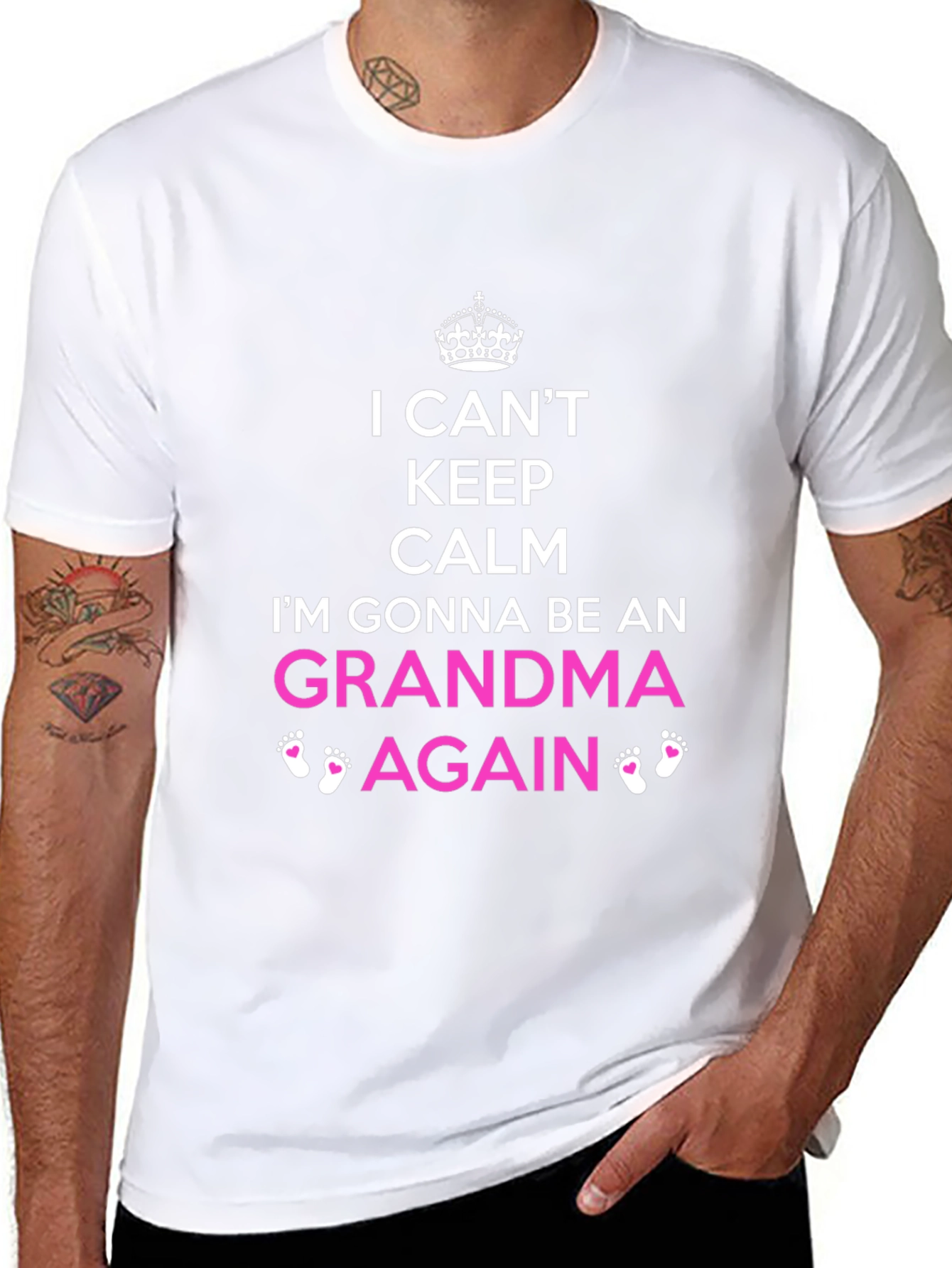 I Cant Keep Calm Grandma Again T-Shirt