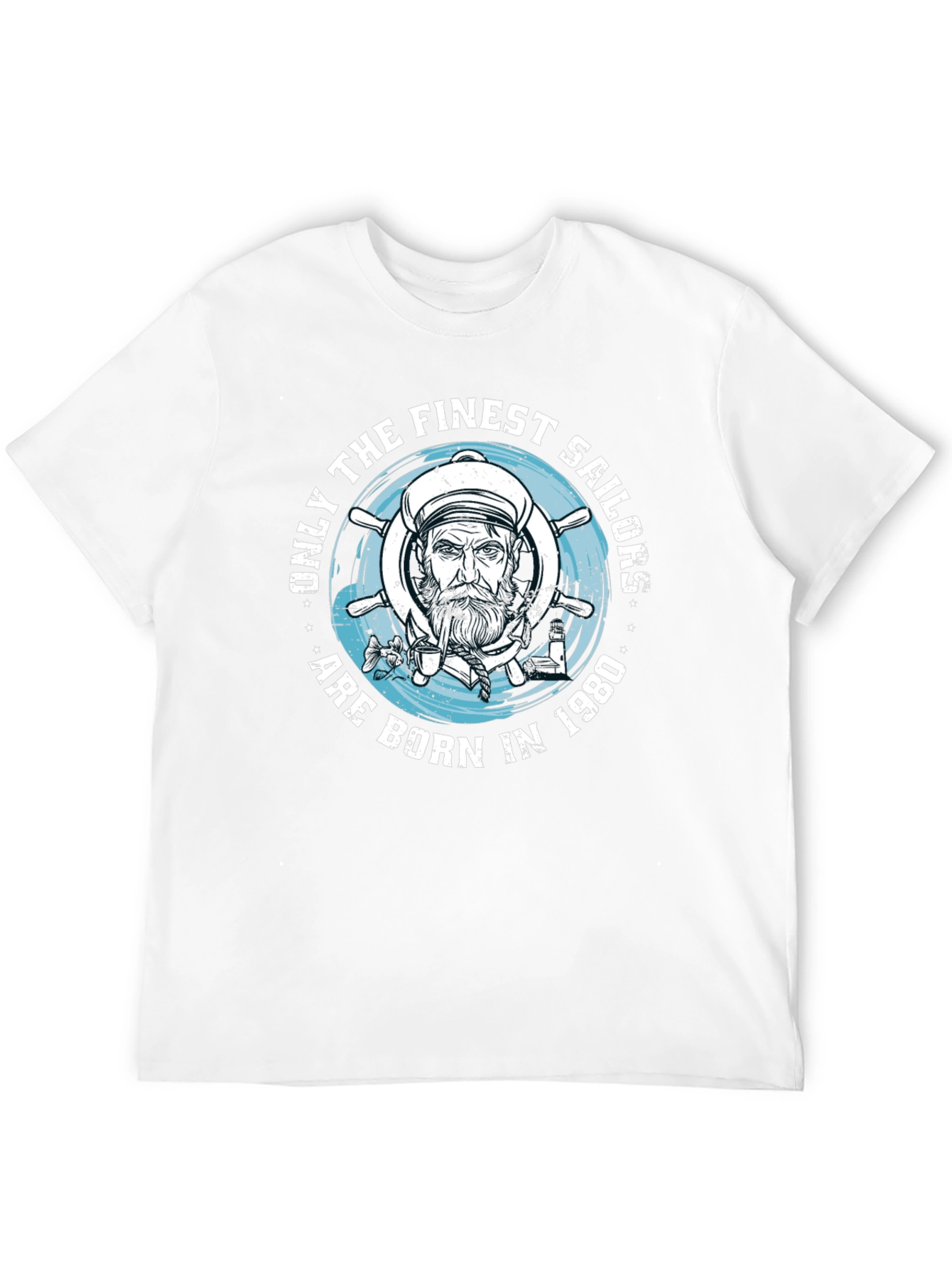 Finest Sailors Born in 1980 Graphic T-Shirt