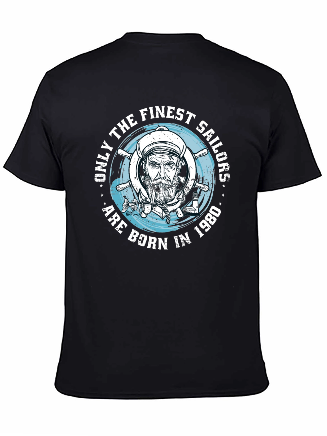 Finest Sailors Born in 1980 Graphic T-Shirt