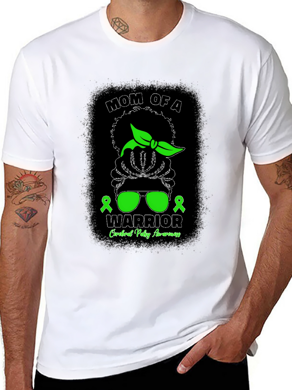 Mom of a Warrior Cerebral Palsy Awareness T-Shirt
