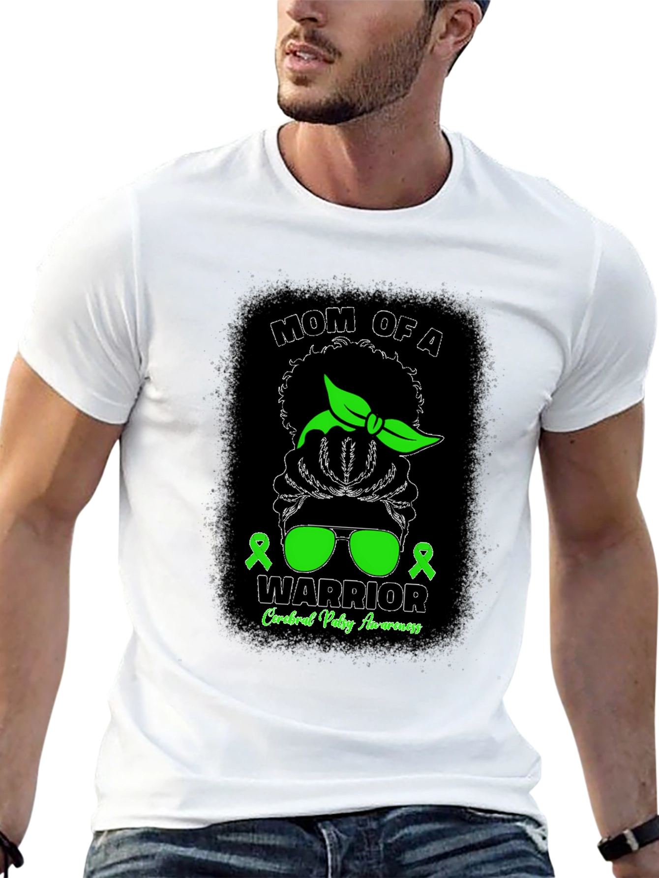 Mom of a Warrior Cerebral Palsy Awareness T-Shirt