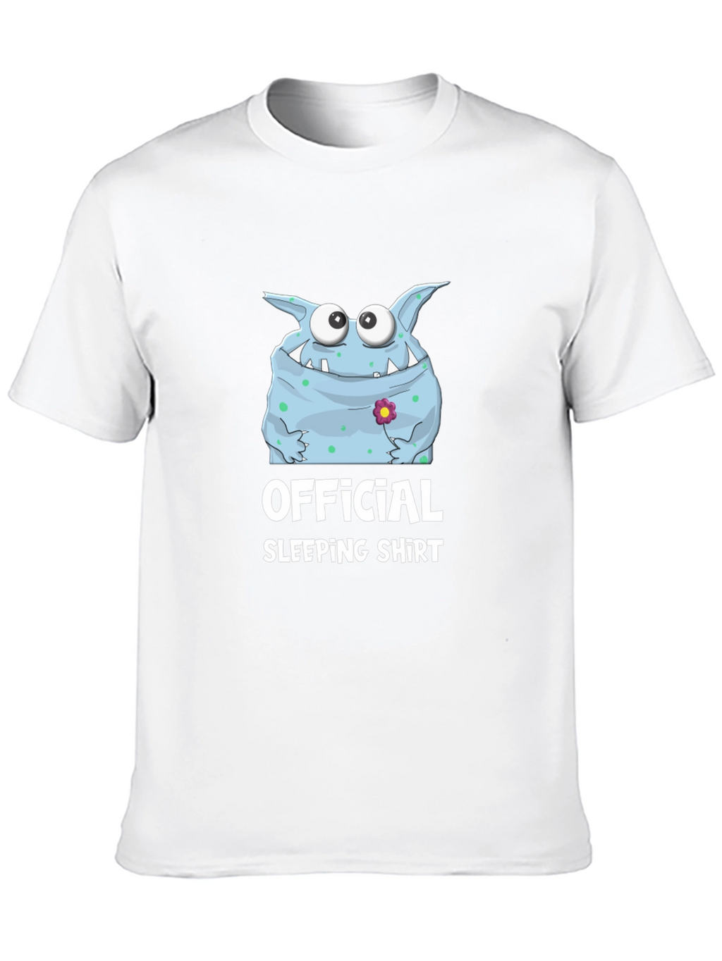 Official Sleeping Shirt Monster Graphic Tee