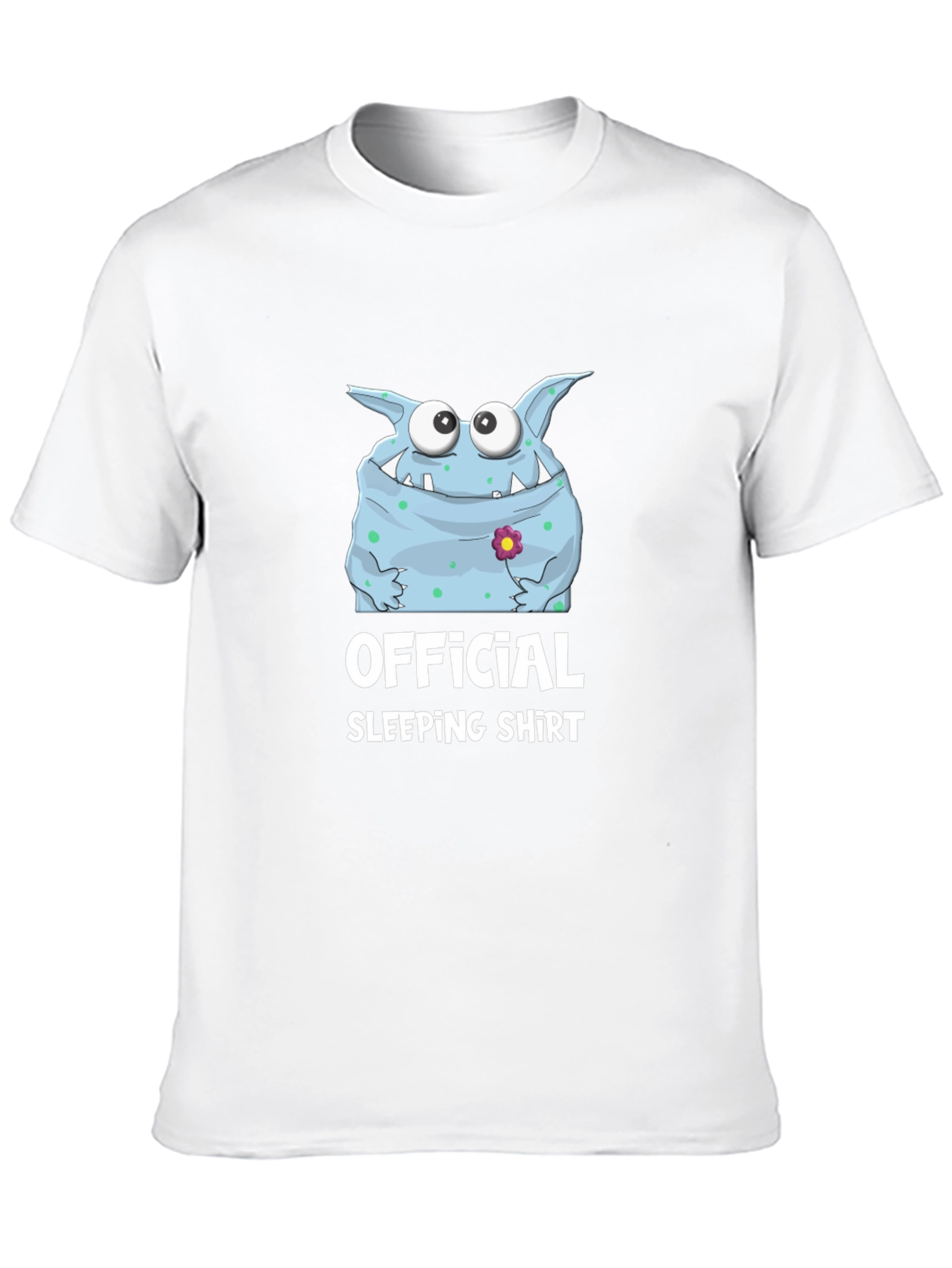 Official Sleeping Shirt Monster Graphic Tee