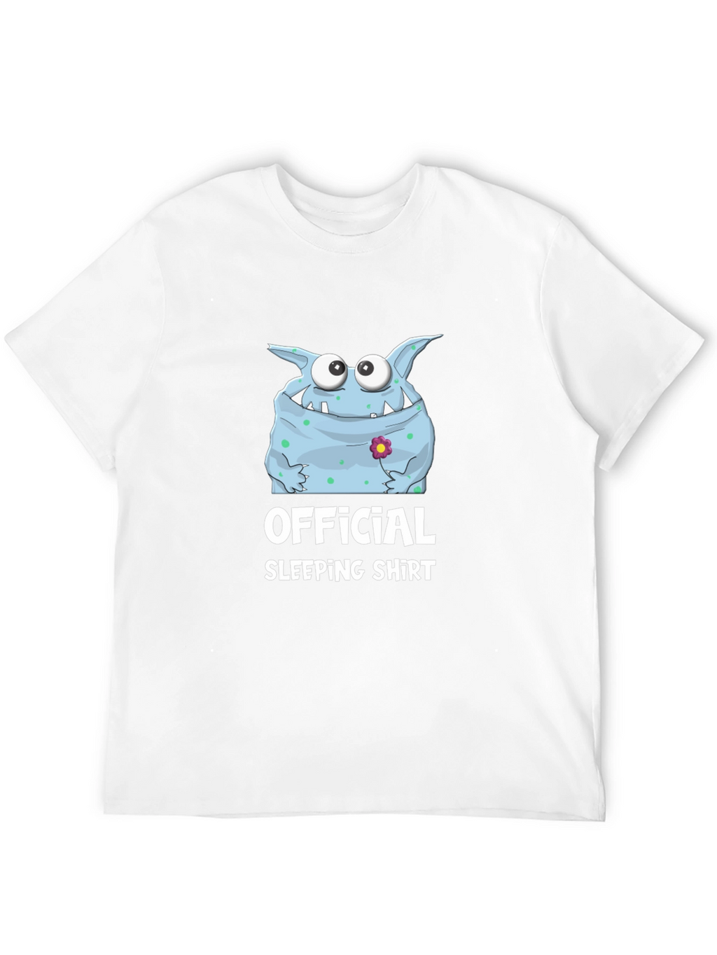 Official Sleeping Shirt Monster Graphic Tee
