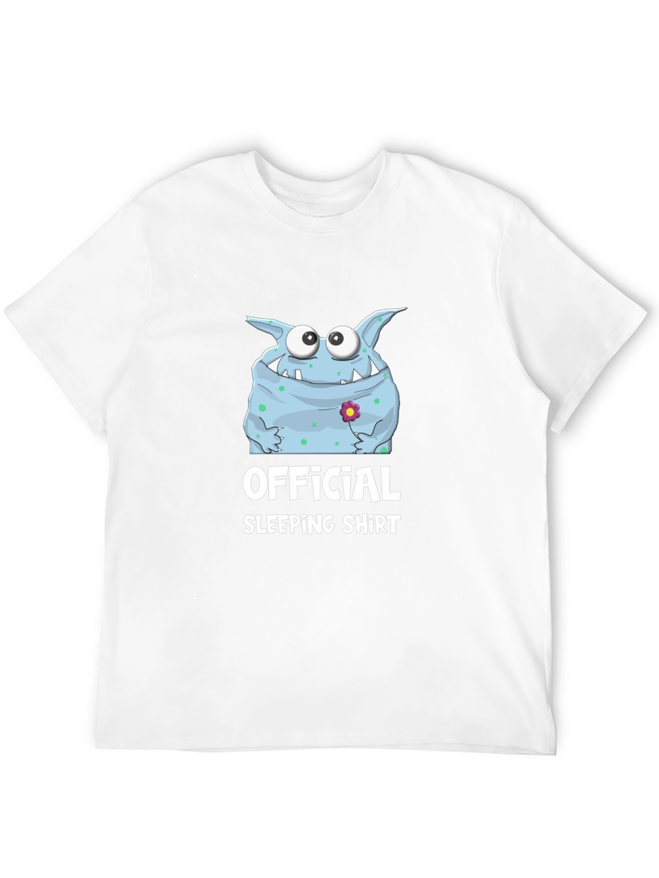 Official Sleeping Shirt Monster Graphic Tee