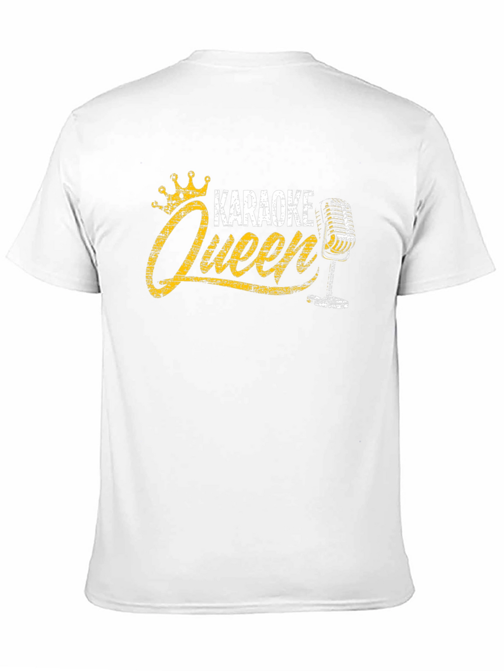 Karaoke Queen Graphic T-Shirt - Black Tee