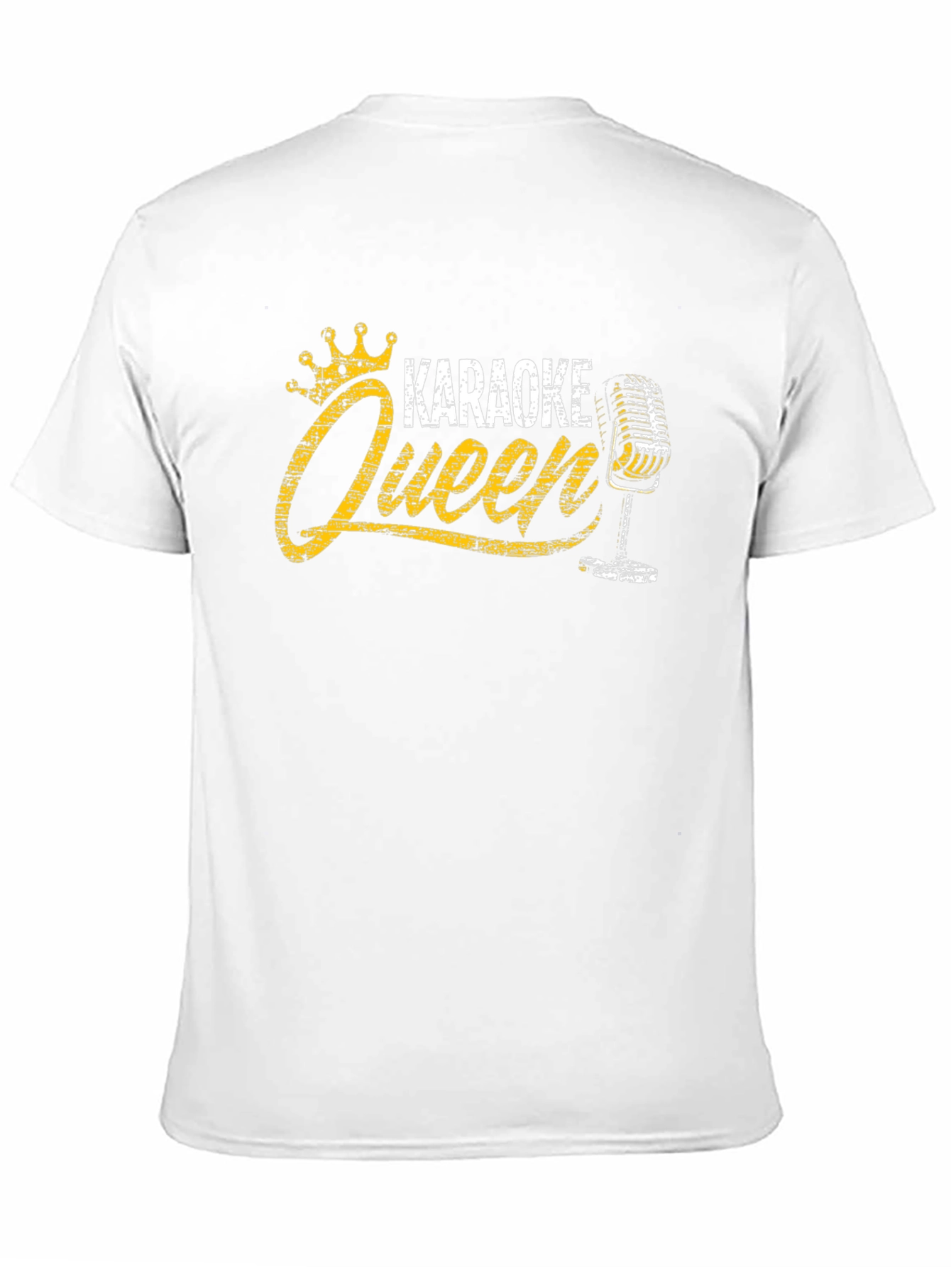 Karaoke Queen Graphic T-Shirt - Black Tee