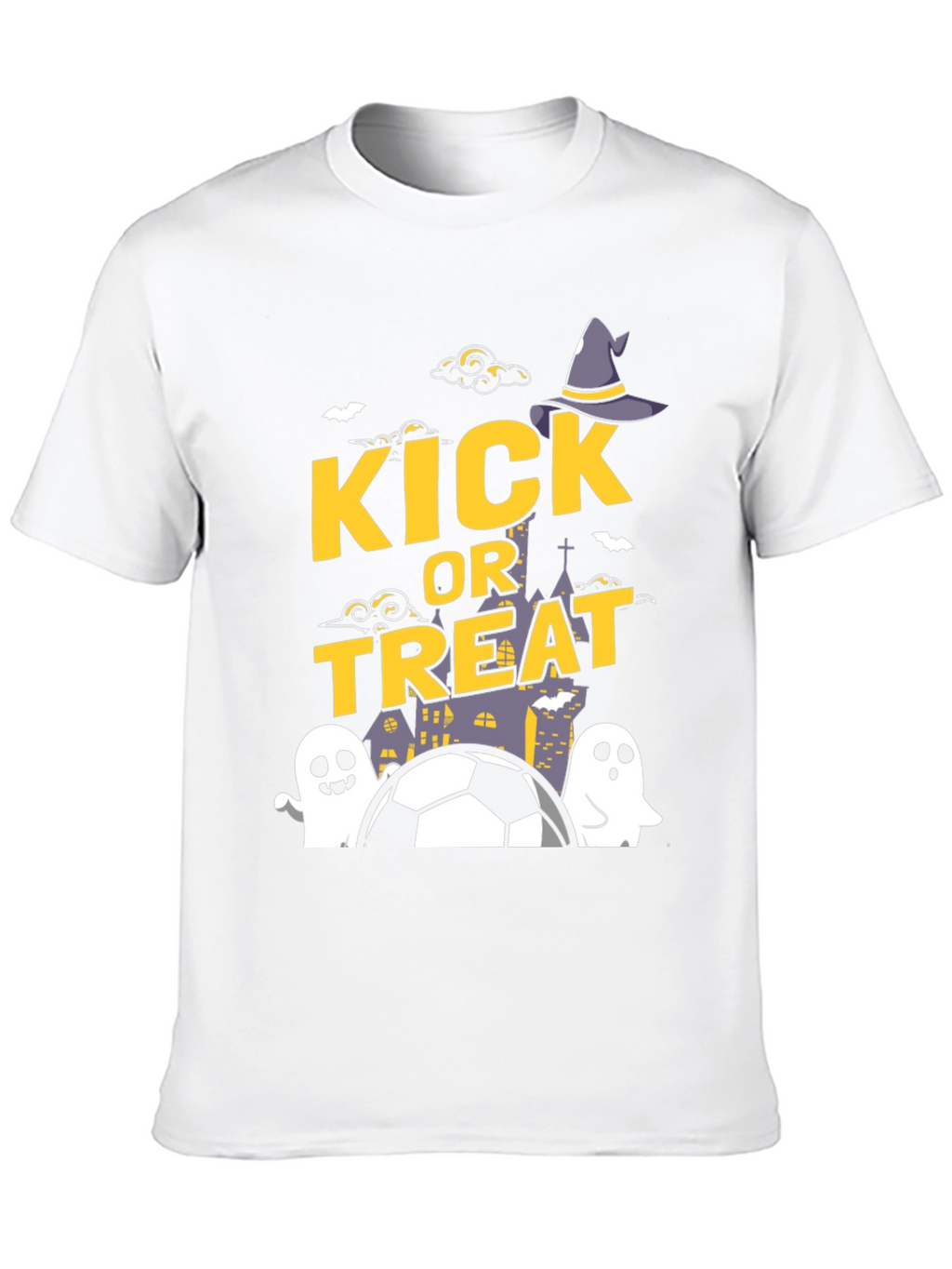 Kick or Treat Halloween Soccer T-Shirt