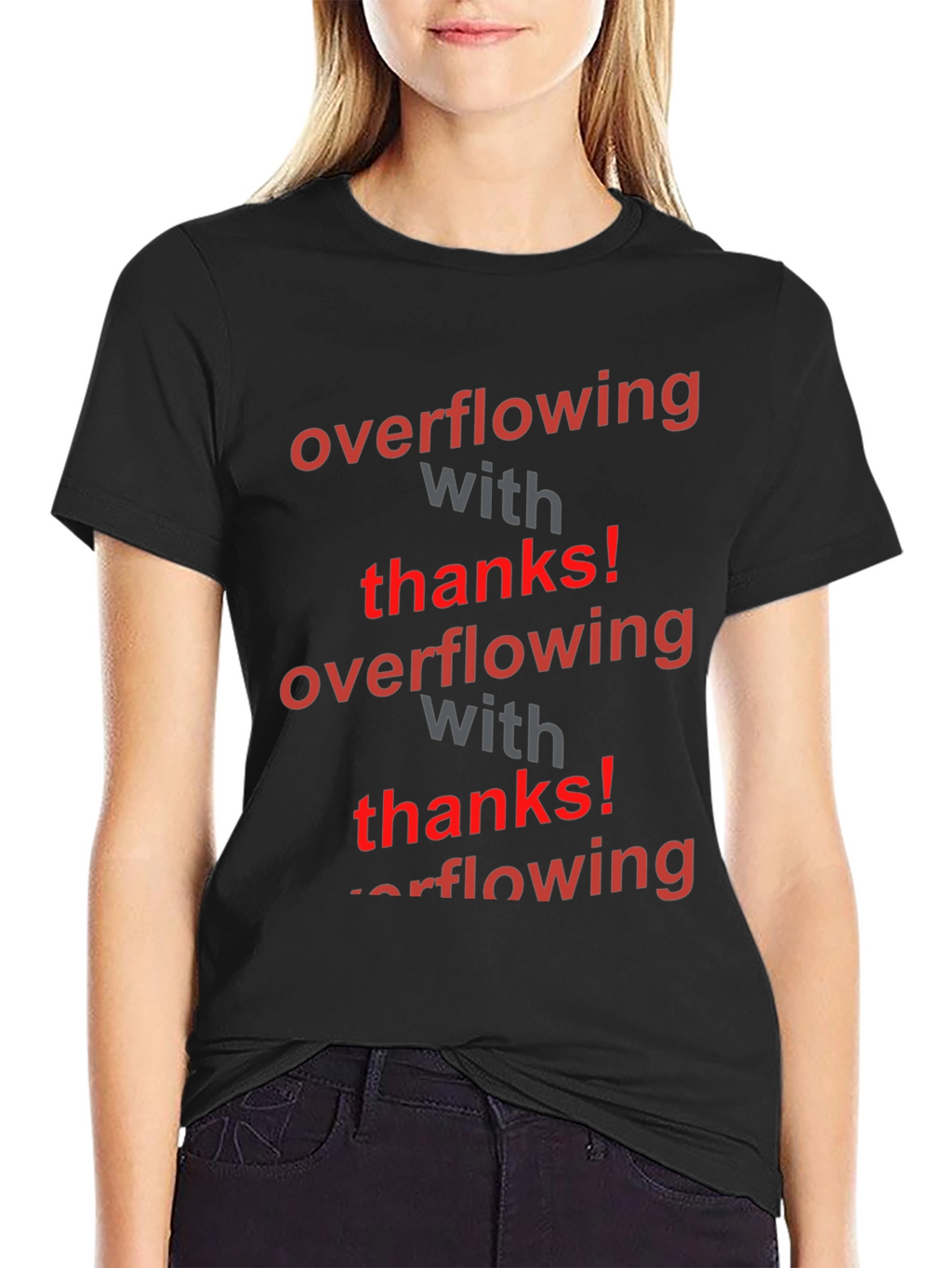 Overflowing with Thanks Graphic Tee